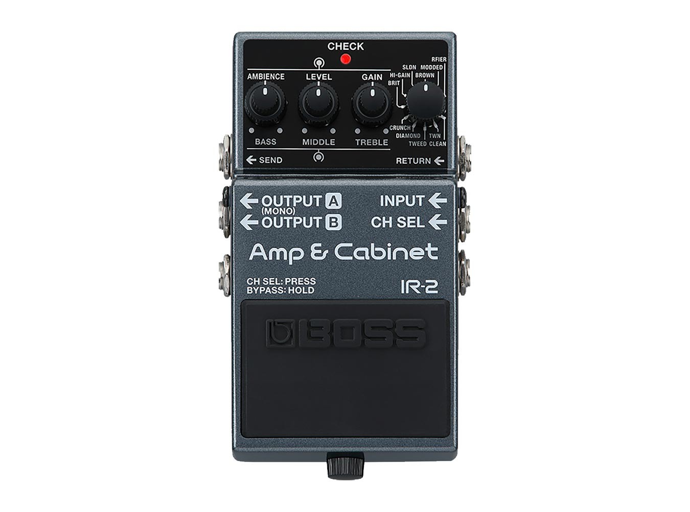 ギター BOSS IR-2 Boss IR-2 Amp & Cabinet Modeler Pedal | zZounds