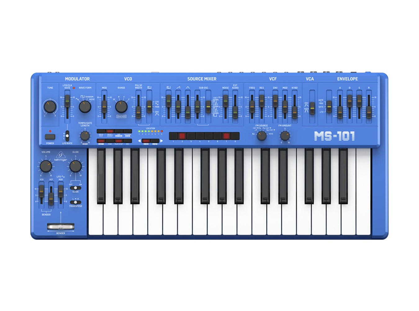 Behringer MS-1-BU Analog Synthesizer (Blue)