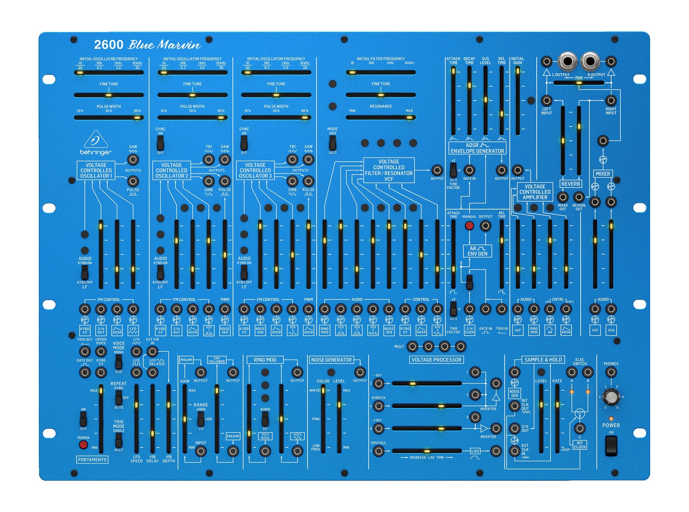 BEHRINGER【2600 BLUE MARVIN】 Behringer 2600 Blue Marvin / Gray Meanie