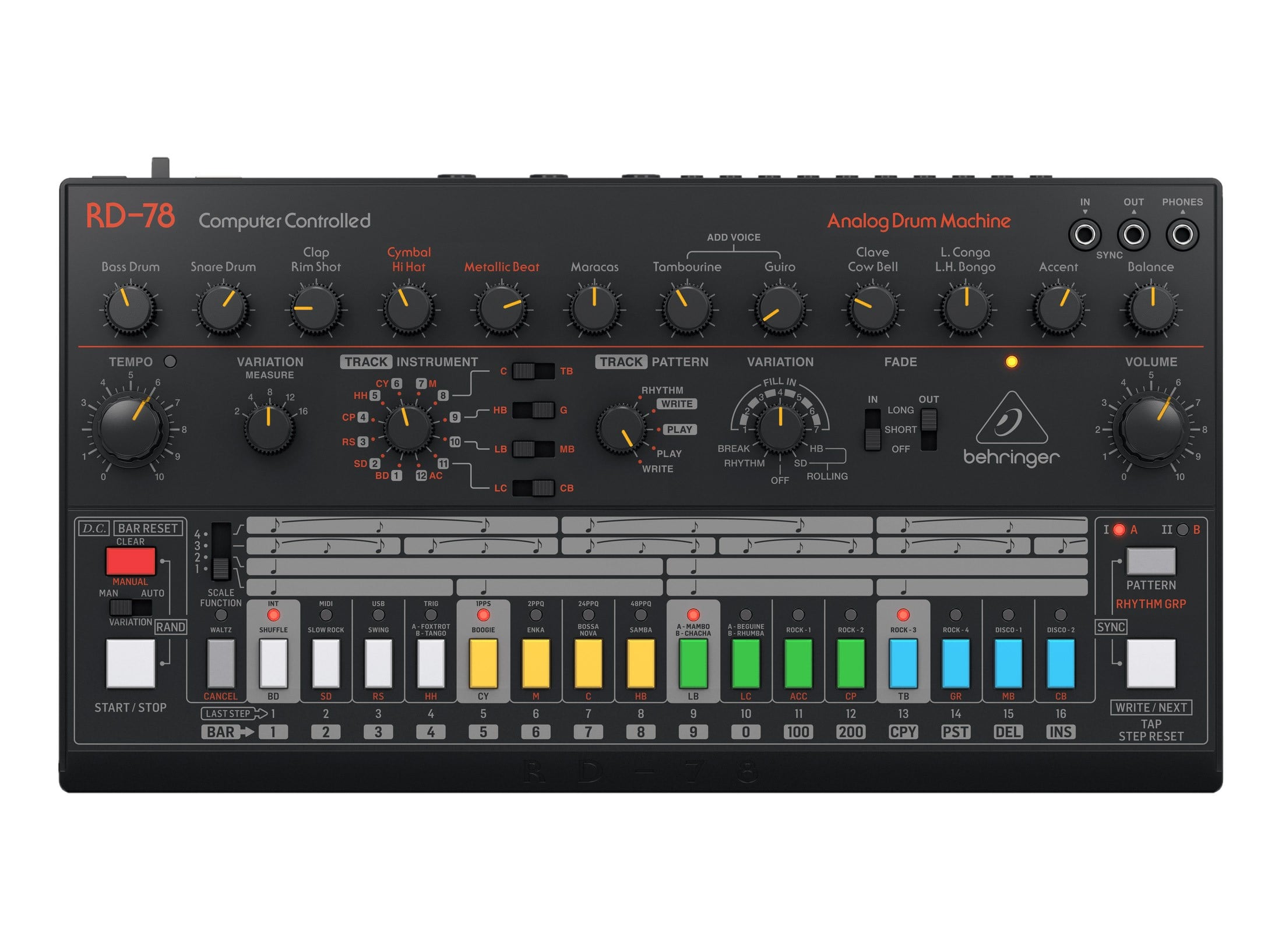 Behringer RD-78 Analog Drum Machine