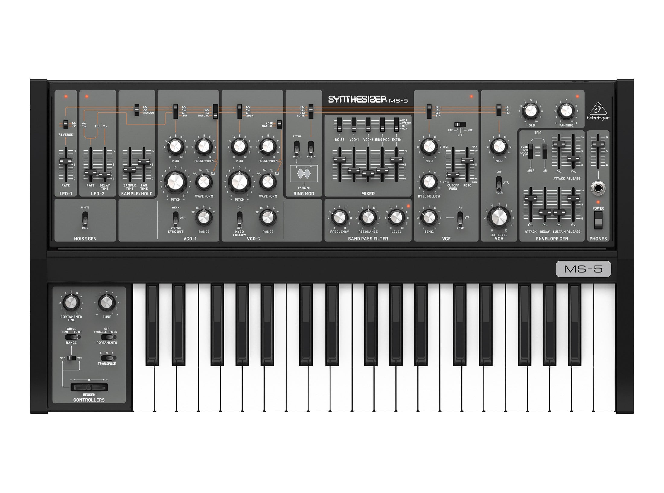 Behringer MS-5 Analog Keyboard Synthesizer