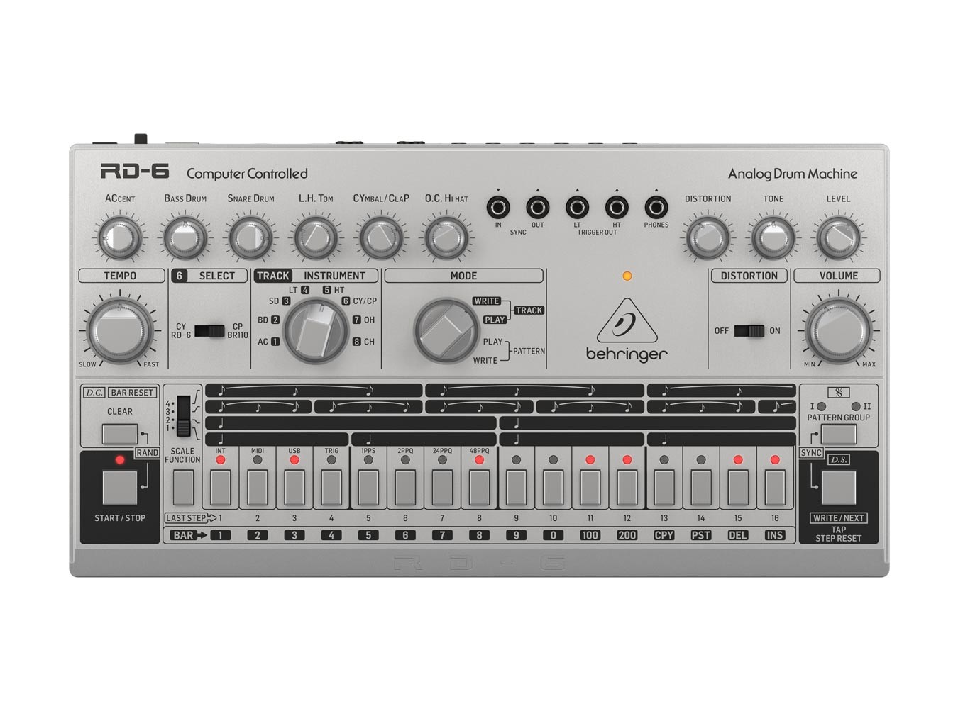鍵盤楽器 behriger rd-6 Amazon.com: Behringer RHYTHM DESIGNER RD-6-BB Analog Drum Machine