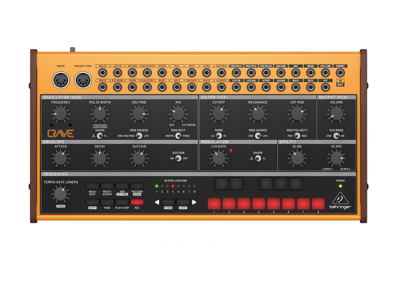 behringer CRAVE アナログシンセサイザー Behringer Crave レビュー : べリンガーから最後の隠し球はオリジナル