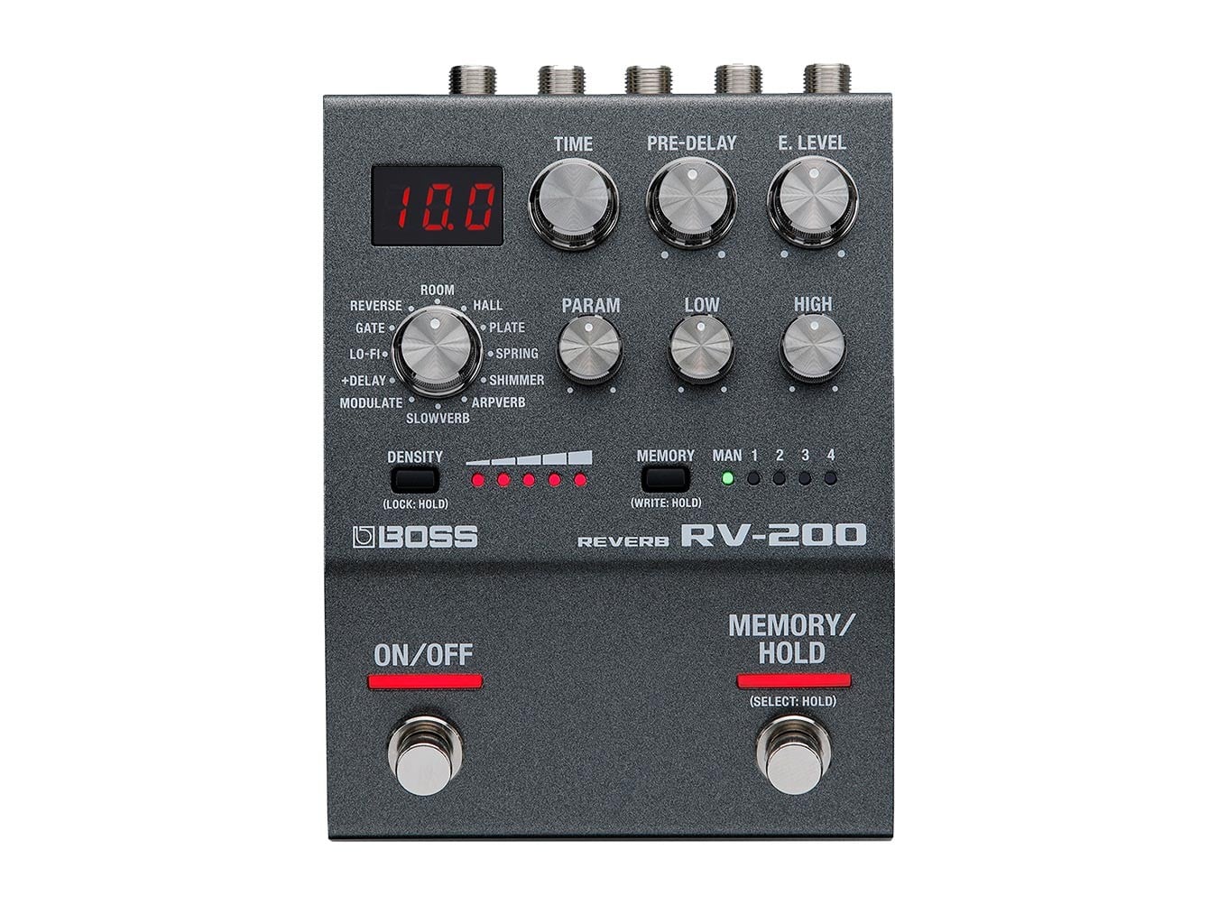 【美品】 BOSS RV-200 Boss RV-200 Stereo Reverb Pedal