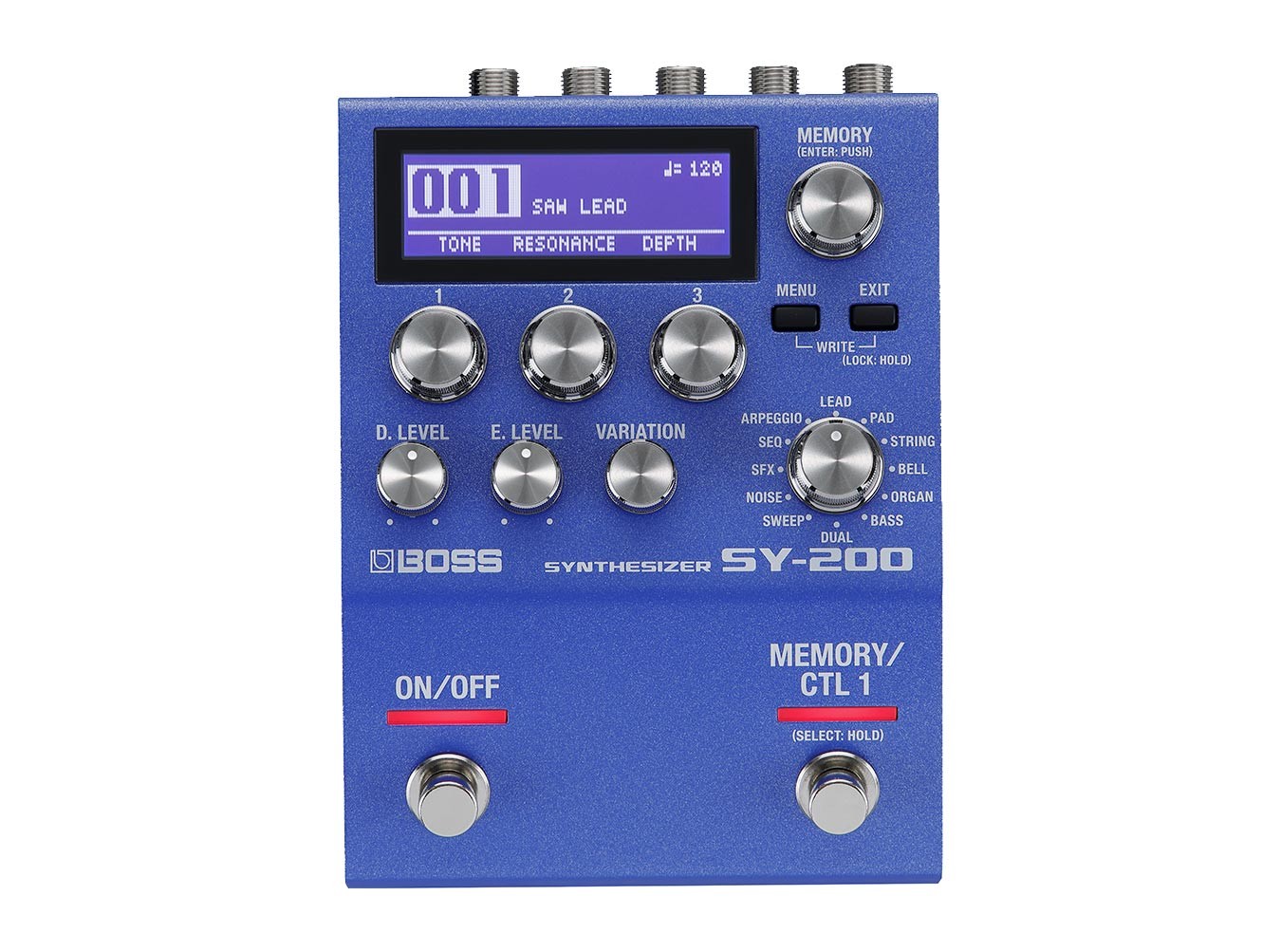 BOSS SY-200 シンセサイザー エフェクター Boss SY-200 Guitar Synthesizer Pedal