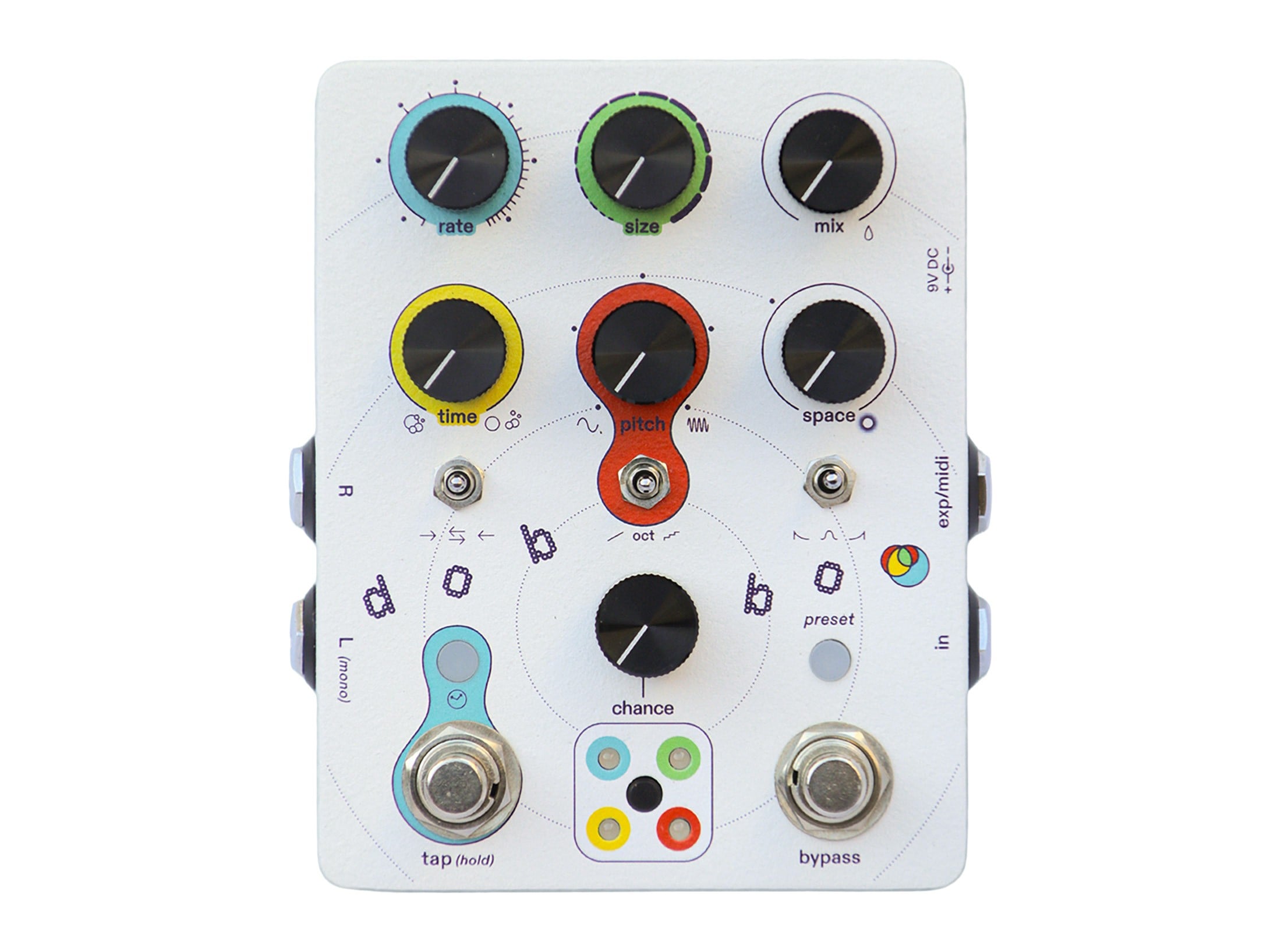 ギター Butterfly Effects Dobbo Butterfly Effects Dobbo Granular FX Pedal
