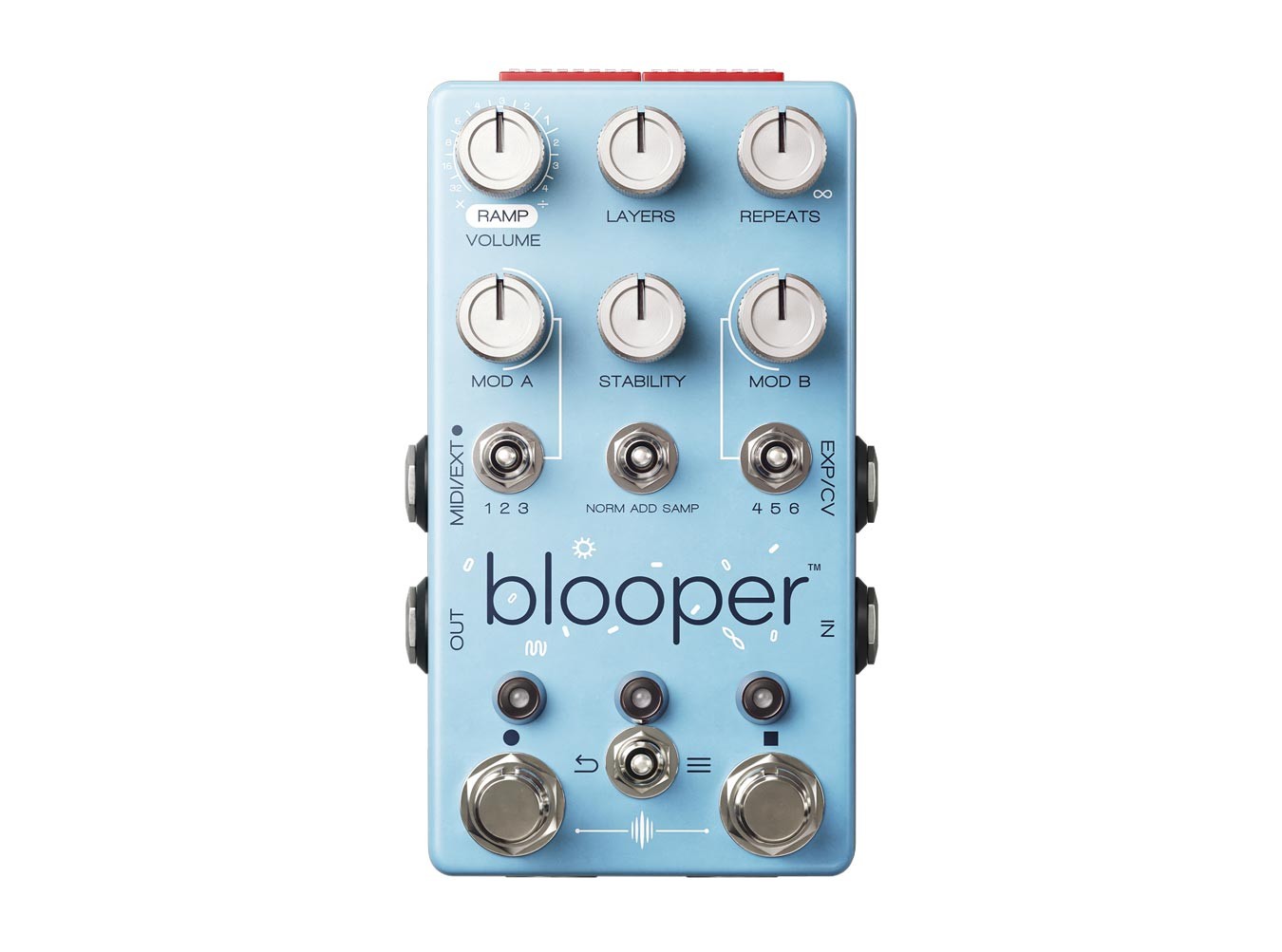 週末まで特価Chase Bliss blooper ルーパーエフェクター Chase Bliss Blooper Bottomless Looper Pedal