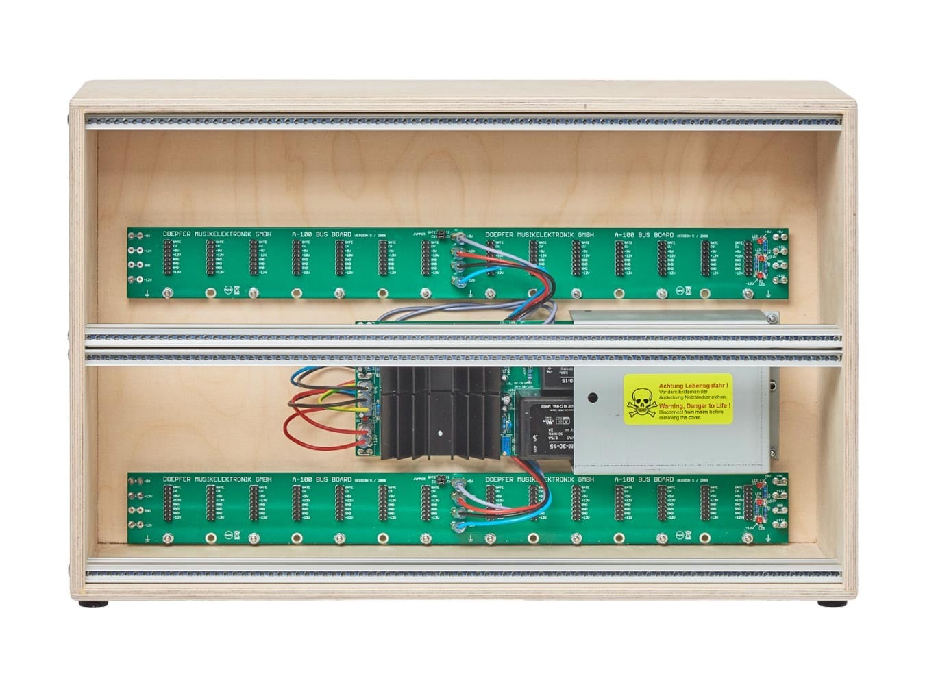 A-100 LC6 Low Cost Eurorack Case - 6U / 84HP