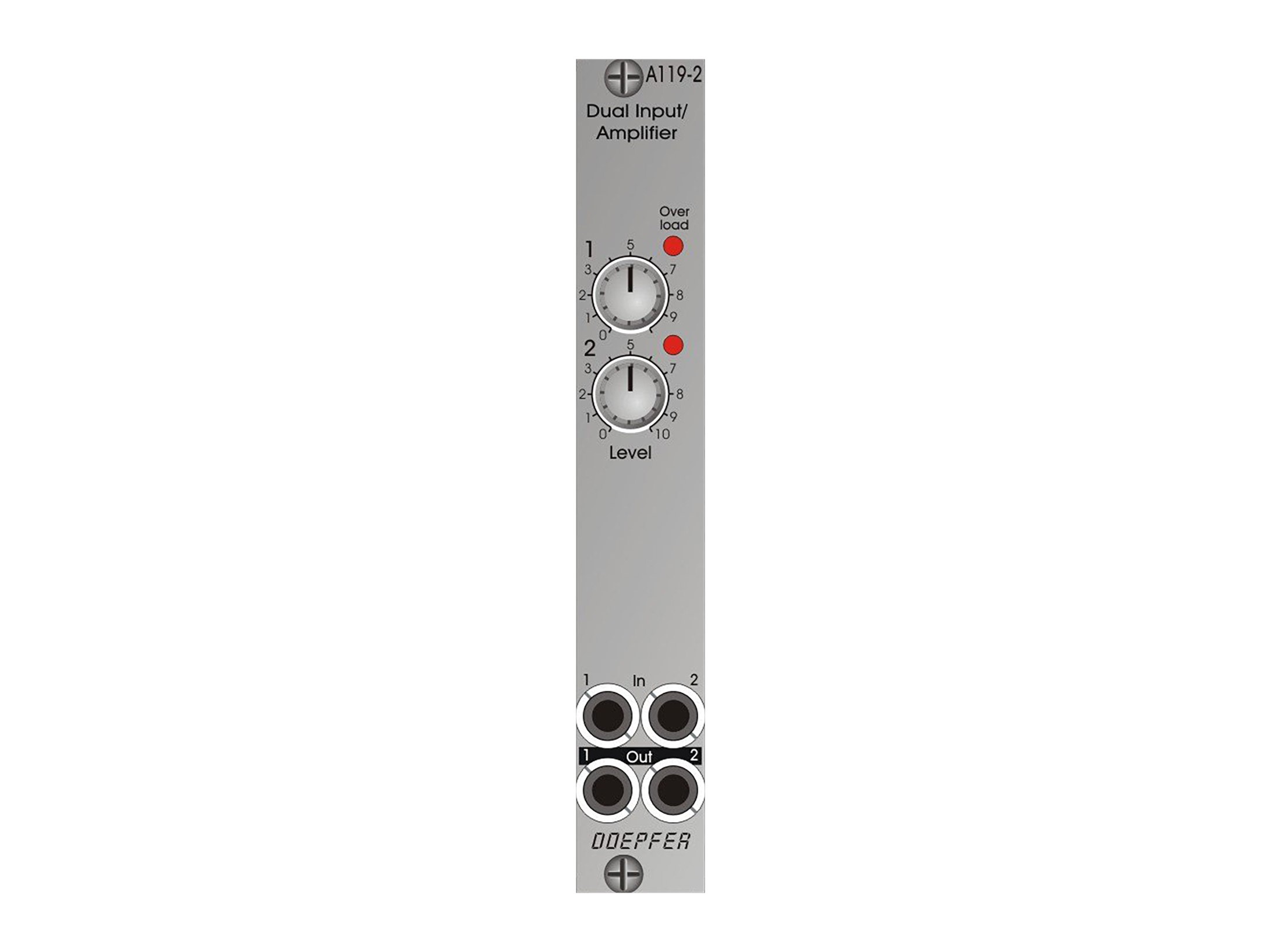 Doepfer A-119-2 Dual External Input / Amplifier