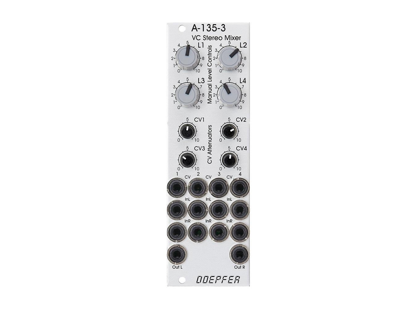 Doepfer A-135-3 VC Stereo Mixer