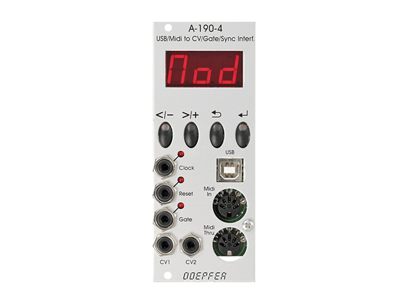 Doepfer A-190-4 USB/MIDI-to-CV/Gate Interface