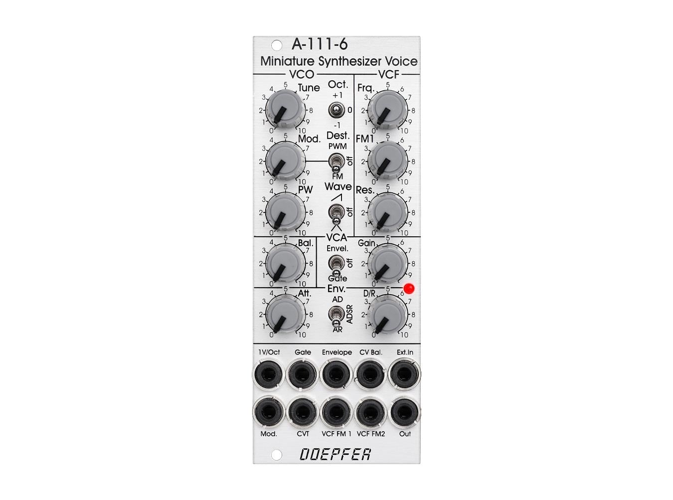| Doepfer daw モジュラーシンセ　ユーロラック　dtm A-111-6V Doepfer A-111-6V ユーロラック | Voice Synthesizer Miniature 鍵盤楽器
