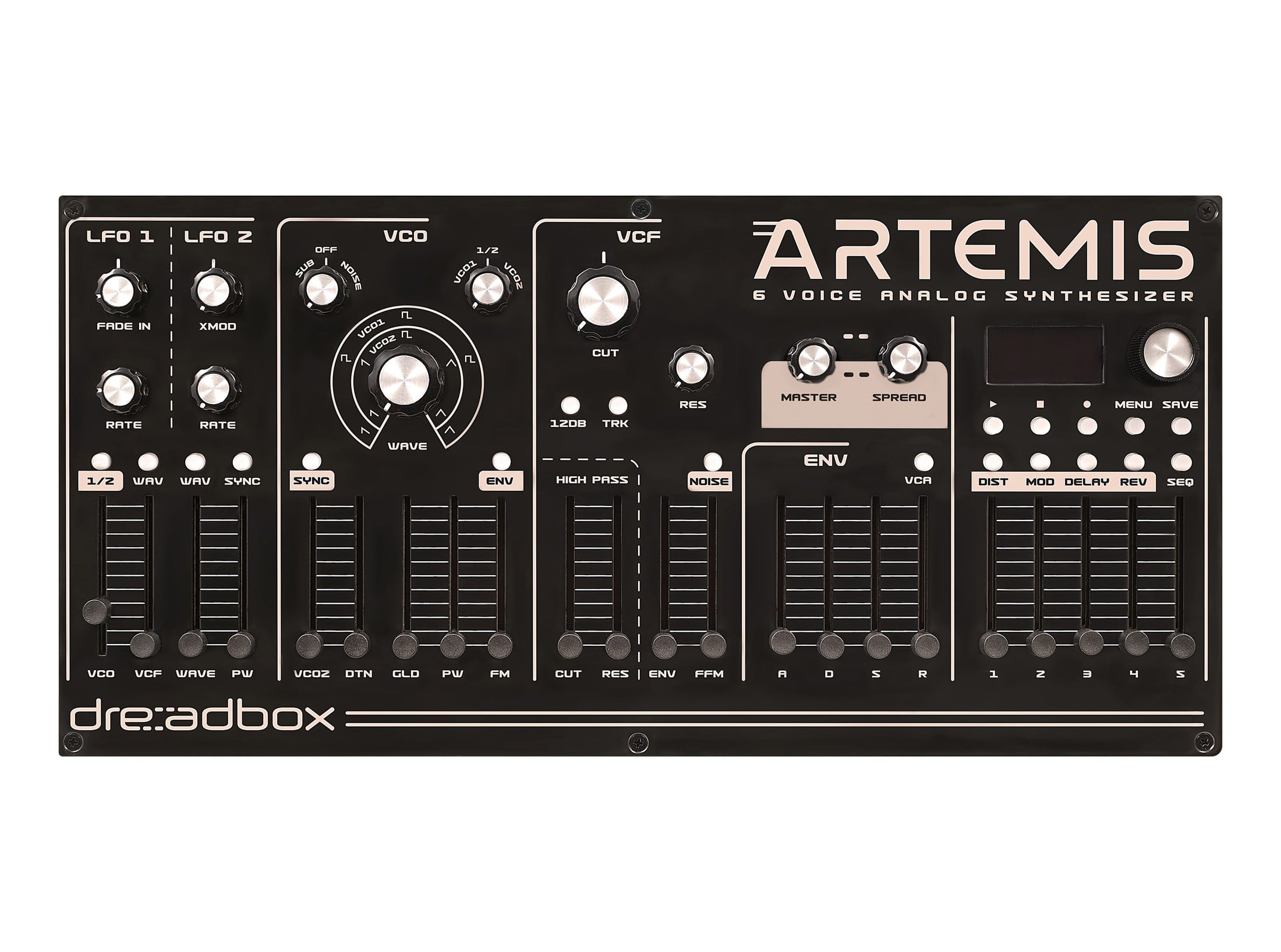 Dreadbox Artemis Six-Voice Analog Synthesizer Dreadbox Artemis Six-Voice Analog Synthesizer