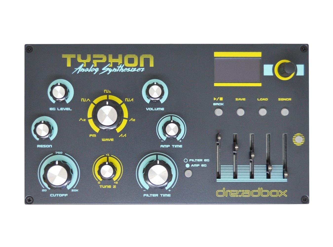 ほぼ新品 Dreadbox Typhon アナログシンセサイザー Dreadbox Typhon Analog Synthesizer Desktop Module