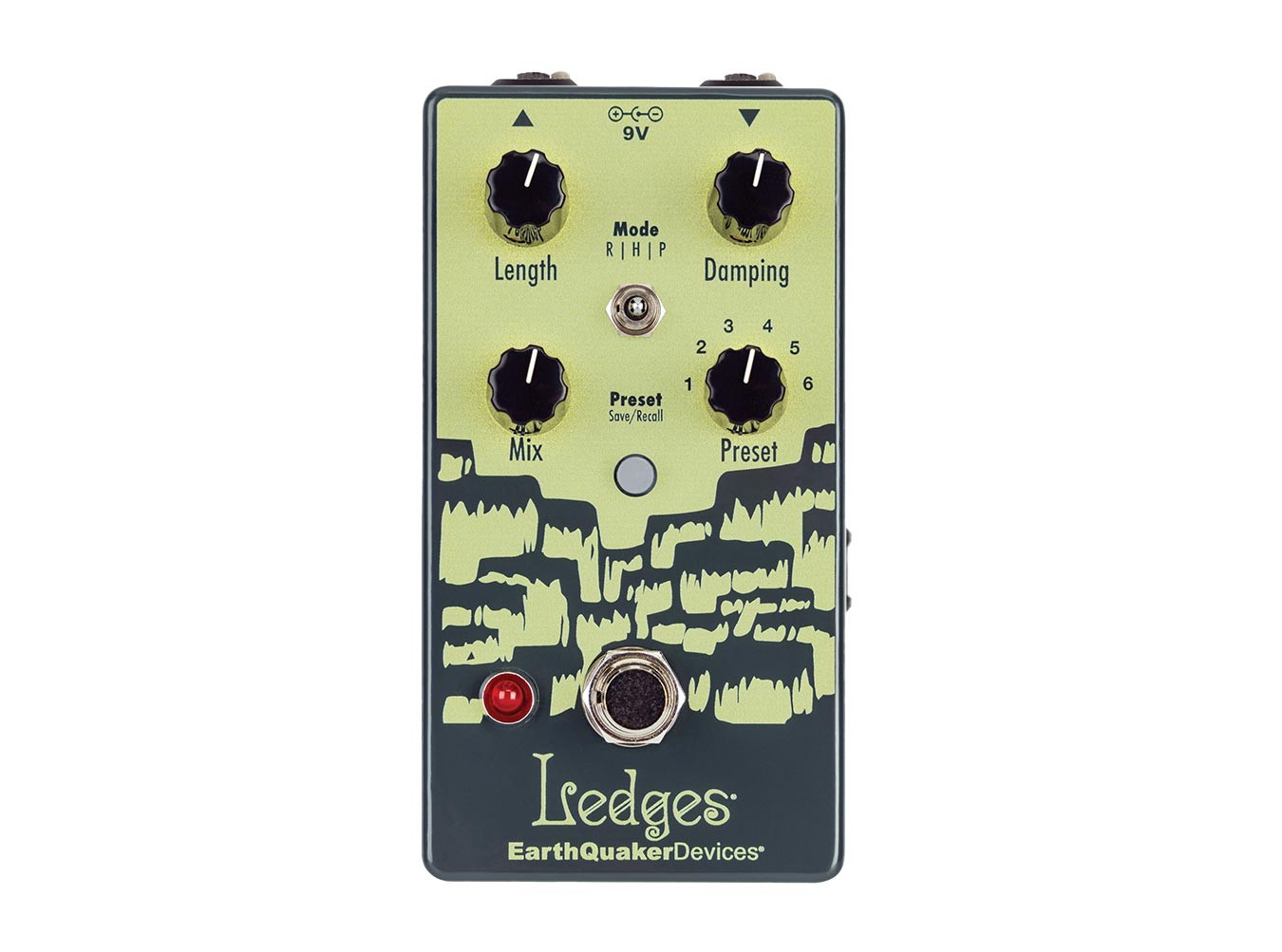 EarthQuaker Devices Ledges 最終値下 Earthquaker Ledges Tri-Dimensional Reverb Pedal