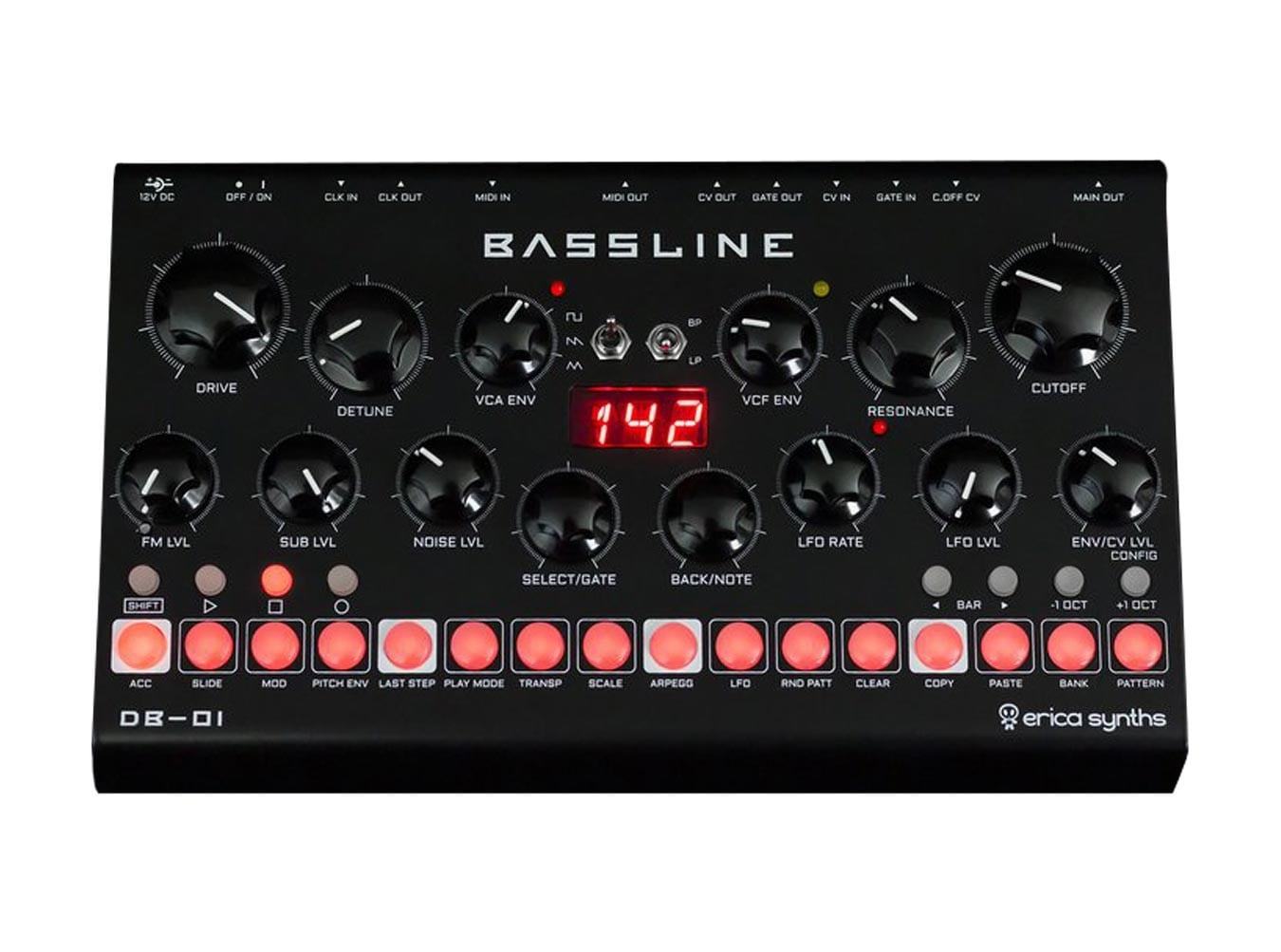 Erica Synths DB-01 アナログシンセサイザー Erica Bassline DB-01 Analog Bass Synthesizer