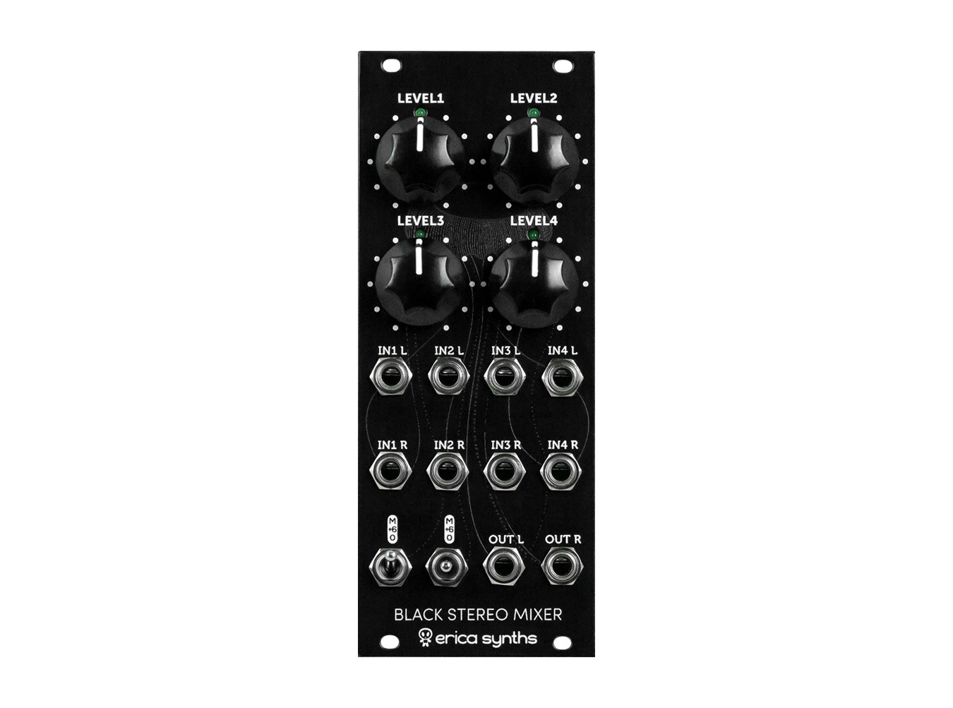 【Erica Synths】Black Double Bass Erica Synths Black Double Bass Suboscillator - Perfect Circuit