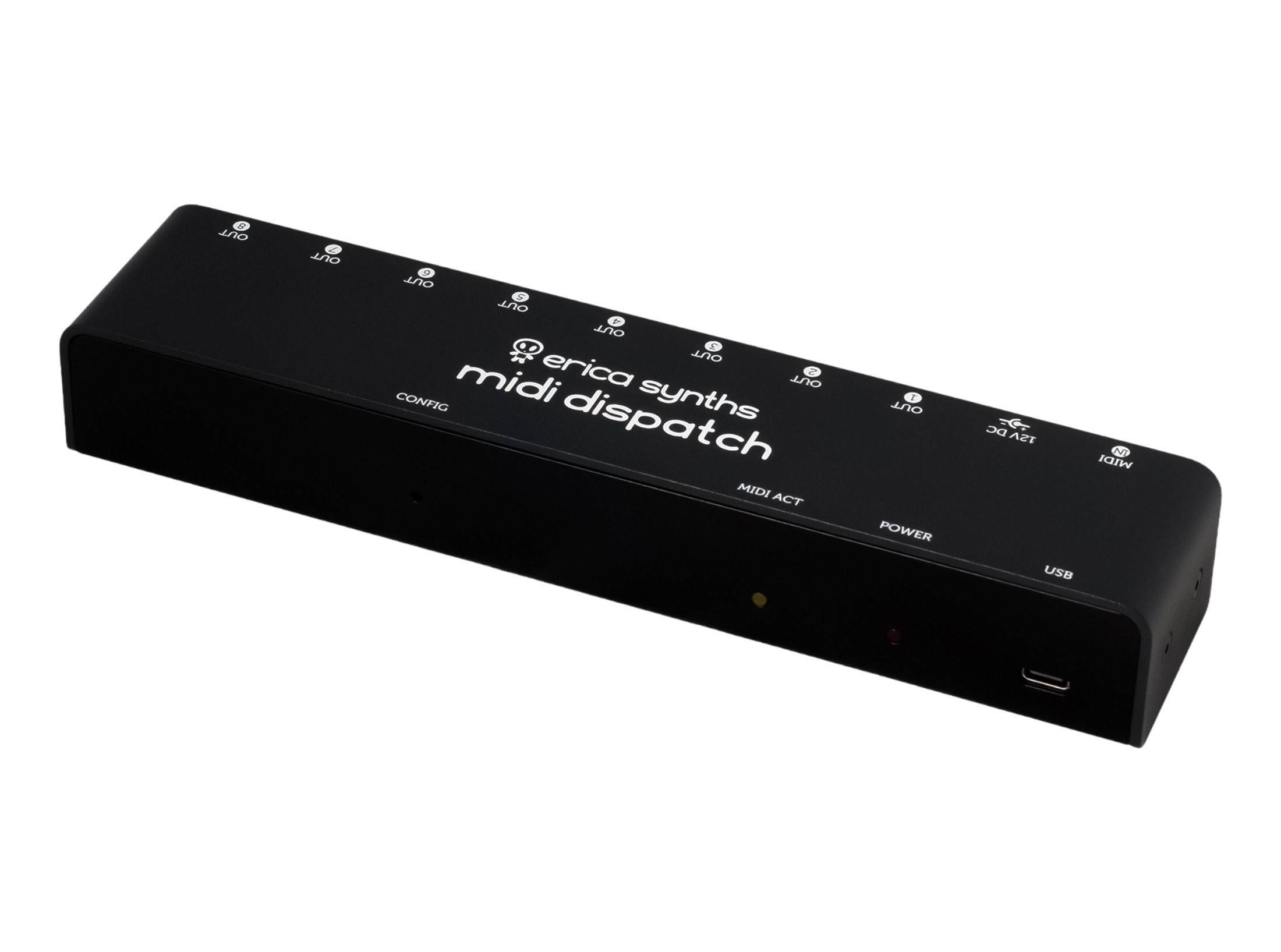 Erica MIDI Dispatch 8-Output MIDI Thru Utility