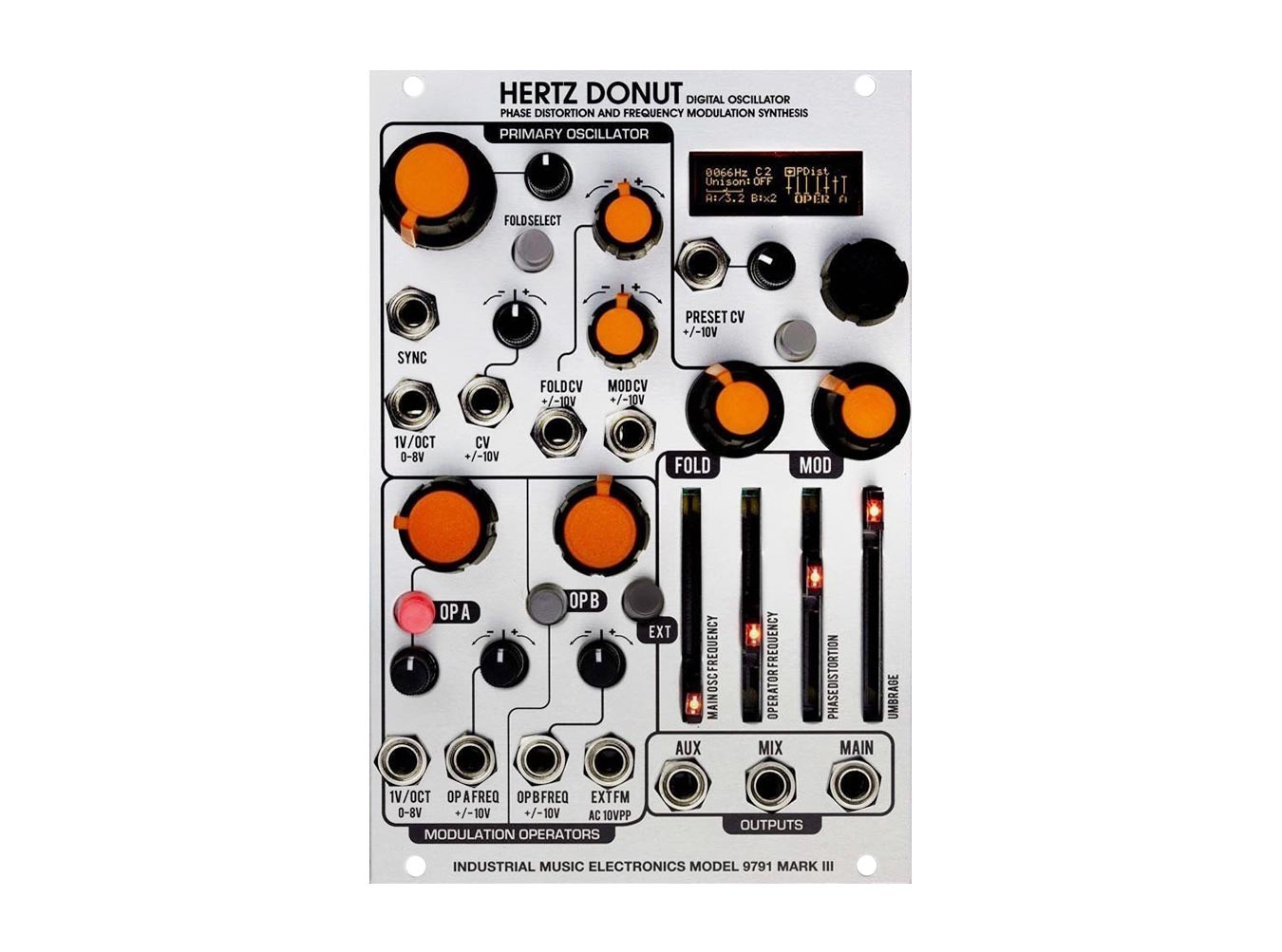 Industrial Music Electronics Hertz Donut mk3