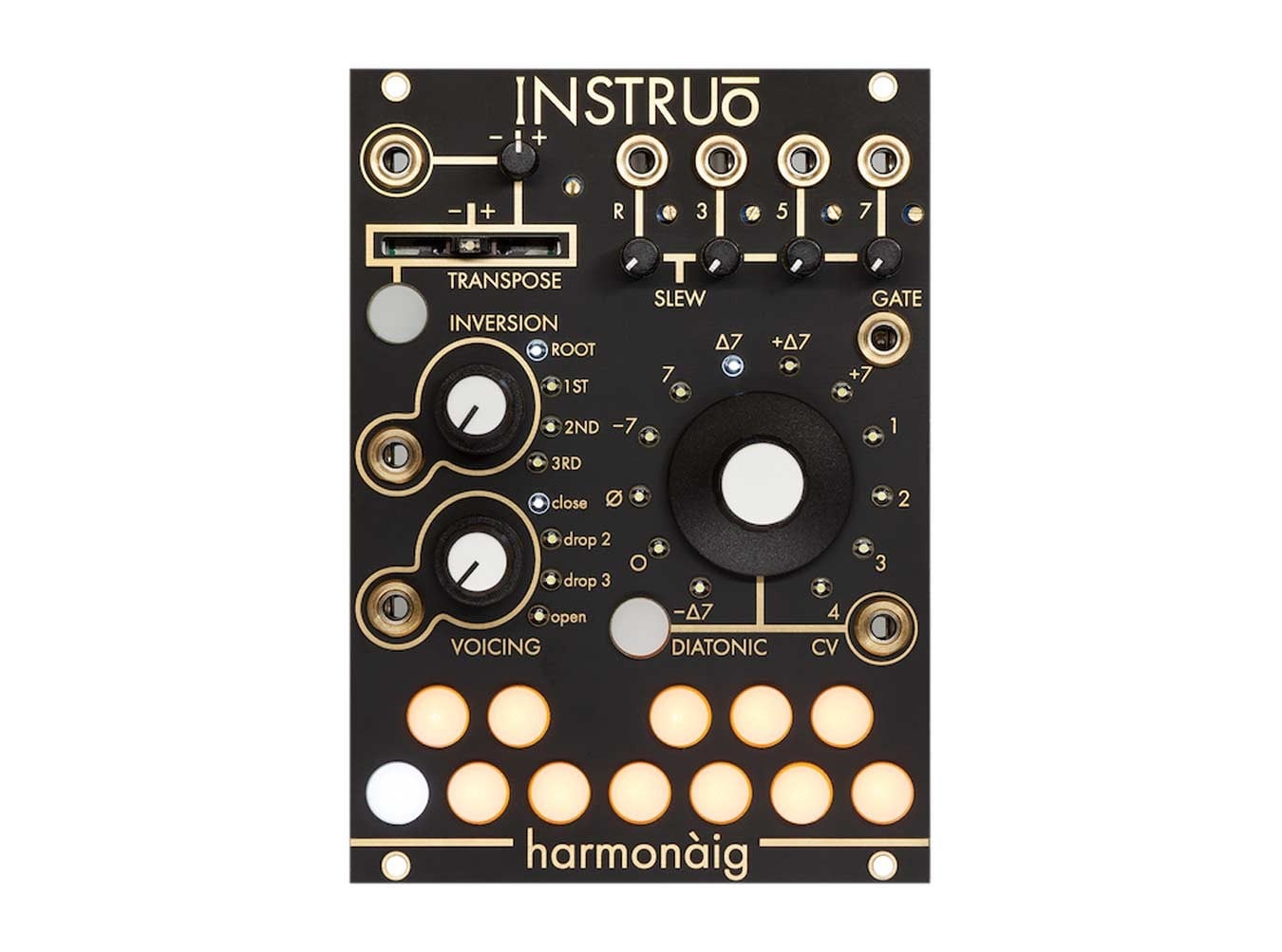 INSTRUo harmonaiq モジュラーシンセサイザー Instruo Harmonaig Chord Quantizer