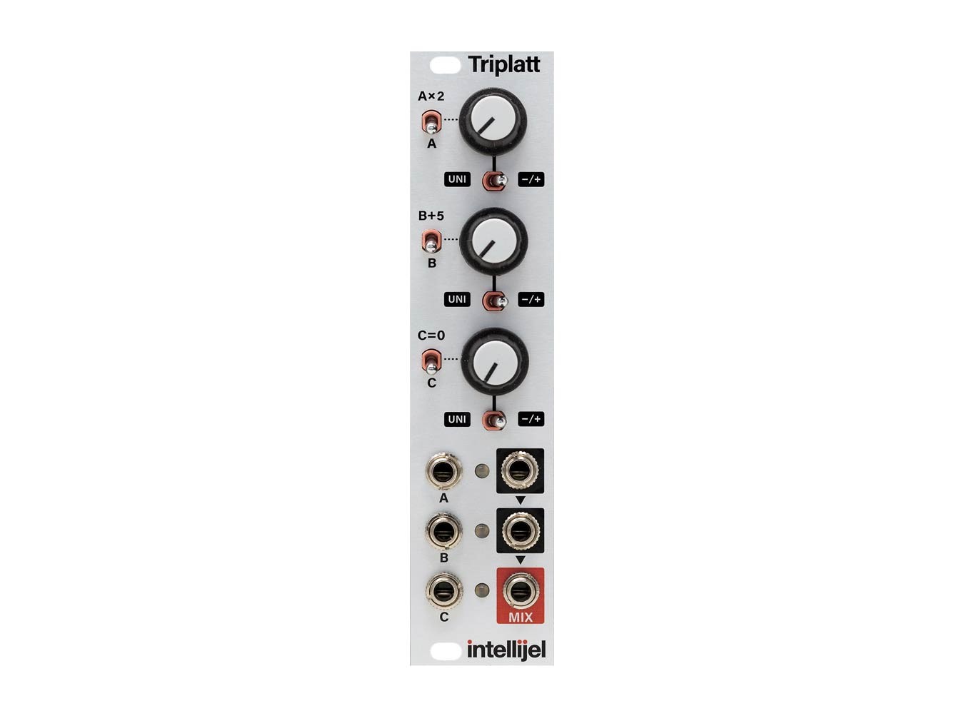 Intellijel Triatt モジュラーシンセサイザー Intellijel Designs Triplatt Mixer + Utility