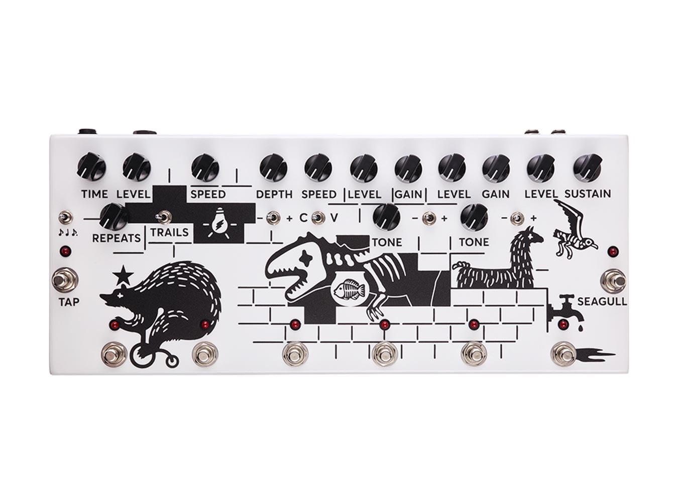 JAM PEDALS Pink Flow マルチエフェクター エフェクター JAM Pedals Pink Flow Multi-Effect Pedal