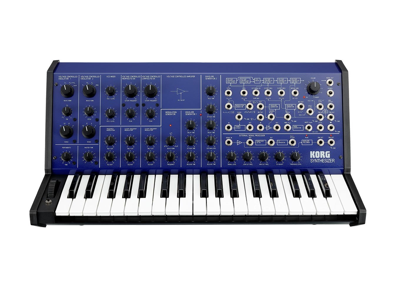 Korg MS-20 FS Semi-Modular Synthesizer (Blue)