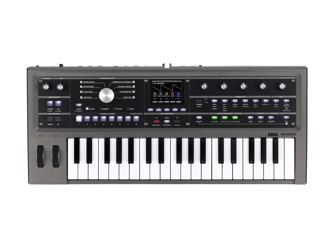 Korg microKORG 2 Keyboard Synthesizer + Vocoder