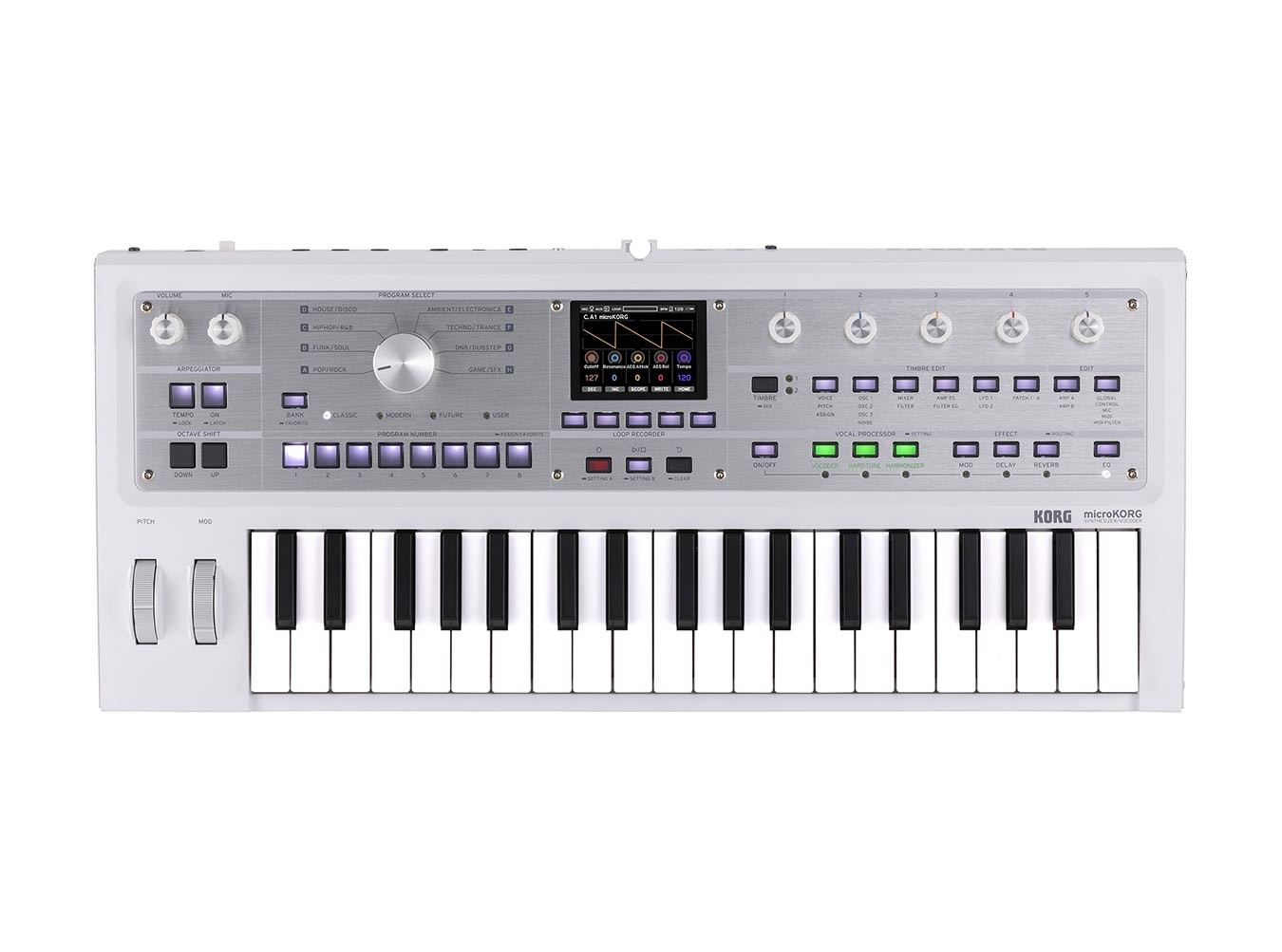 Korg microKORG2 (Limited Edition White)