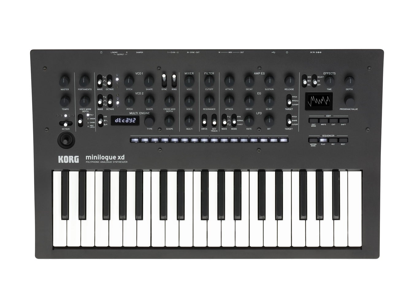 Korg Minilogue XD Hybrid Keyboard Synthesizer