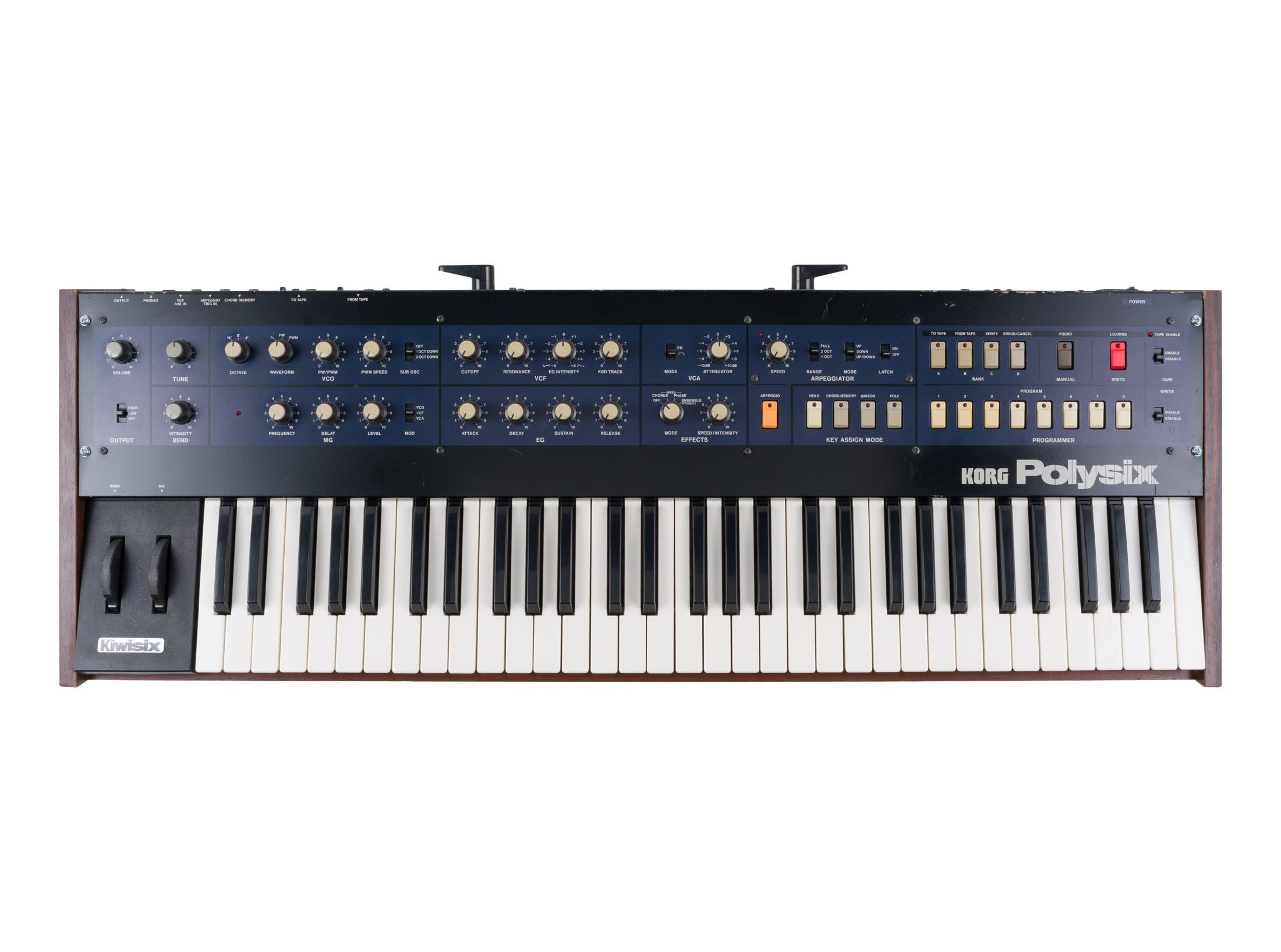 Korg Polysix Analog Keyboard Synthesizer (w/ Kiwisix MIDI