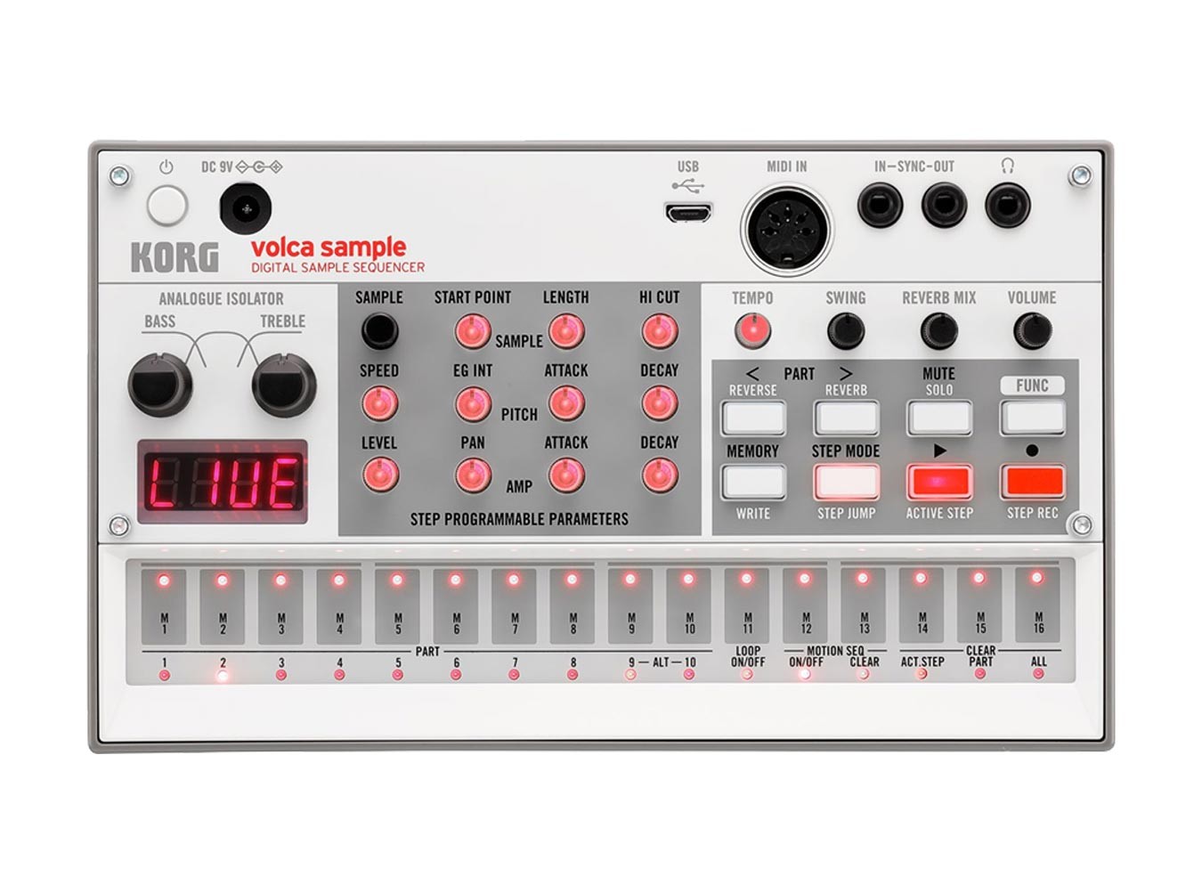 KORG volca sample2 【専用ケース付き】 Korg Volca Sample 2 Compact Sampler