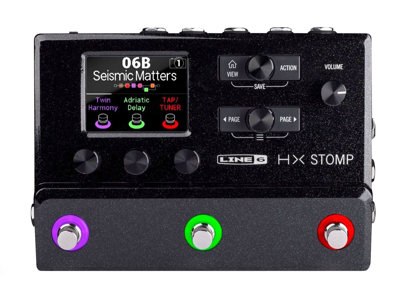 Line 6 HX Stomp Multi-Effect Pedal (Black)
