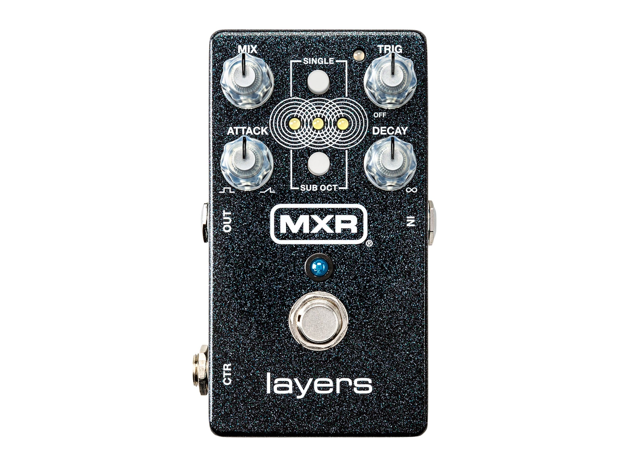 MXR M307 Layers ギターエフェクター MXR M307 Layers Stereo Harmonic Sustain Pedal