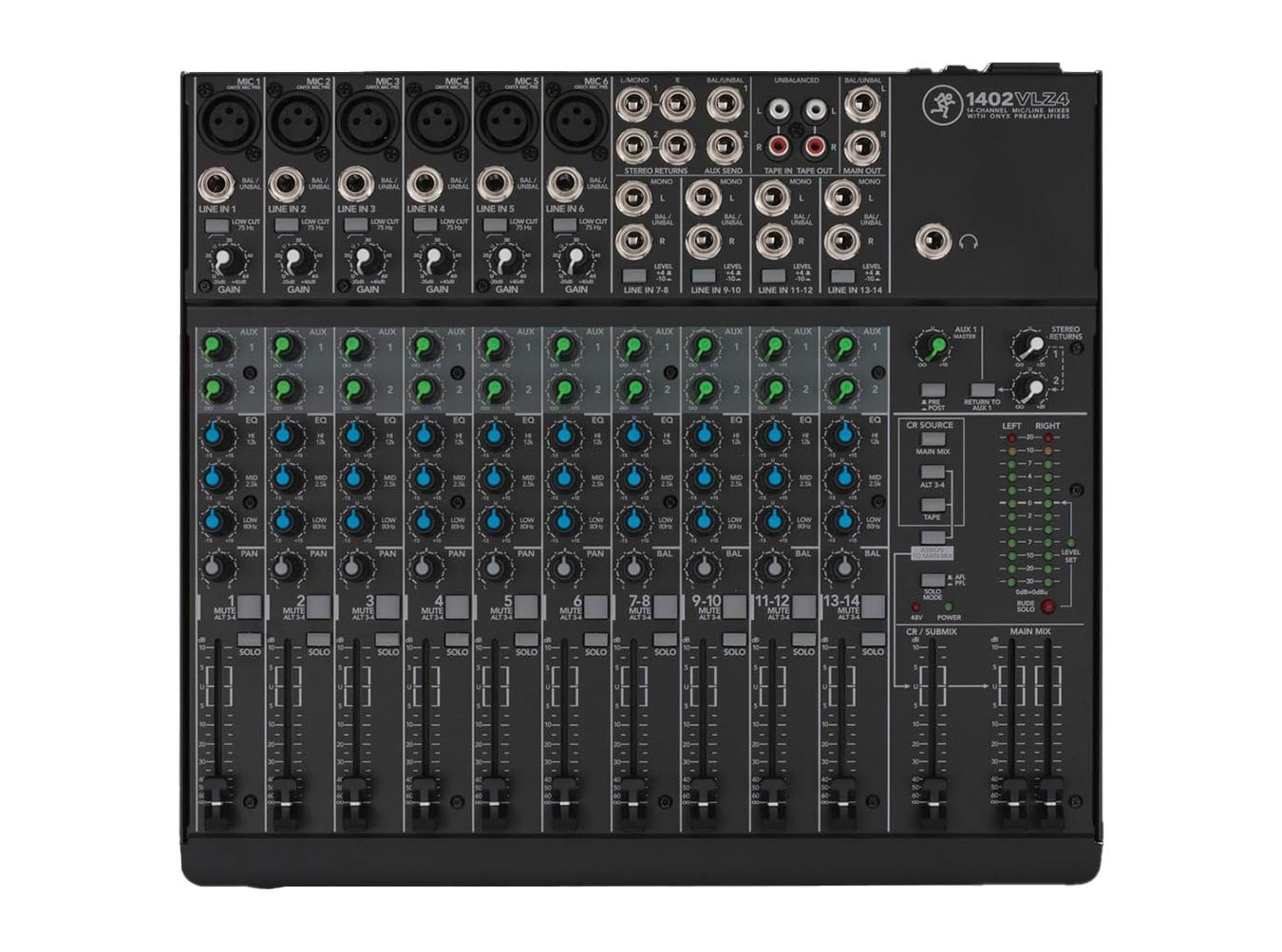 。 MACKIE MS1402-VLZ 14chアナログミキサー 1402VLZ4 14-Channel Compact Analog Mixer | MACKIE