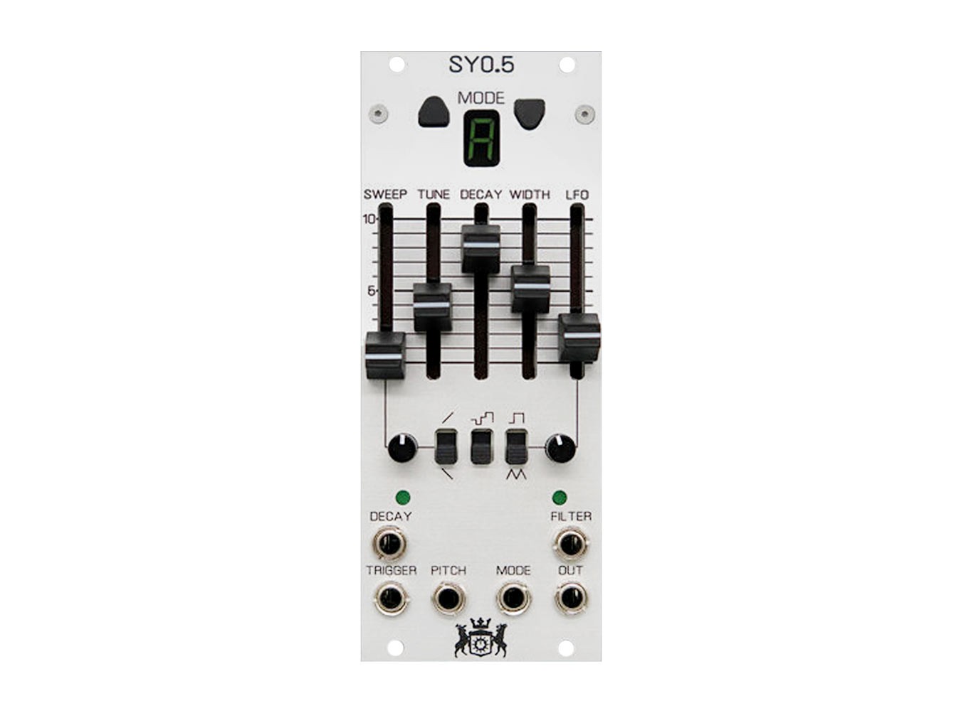 Michigan Synth SY0.5 モジュラーシンセサイザー SY0.5 Analog drum module – Michigan Synth Works