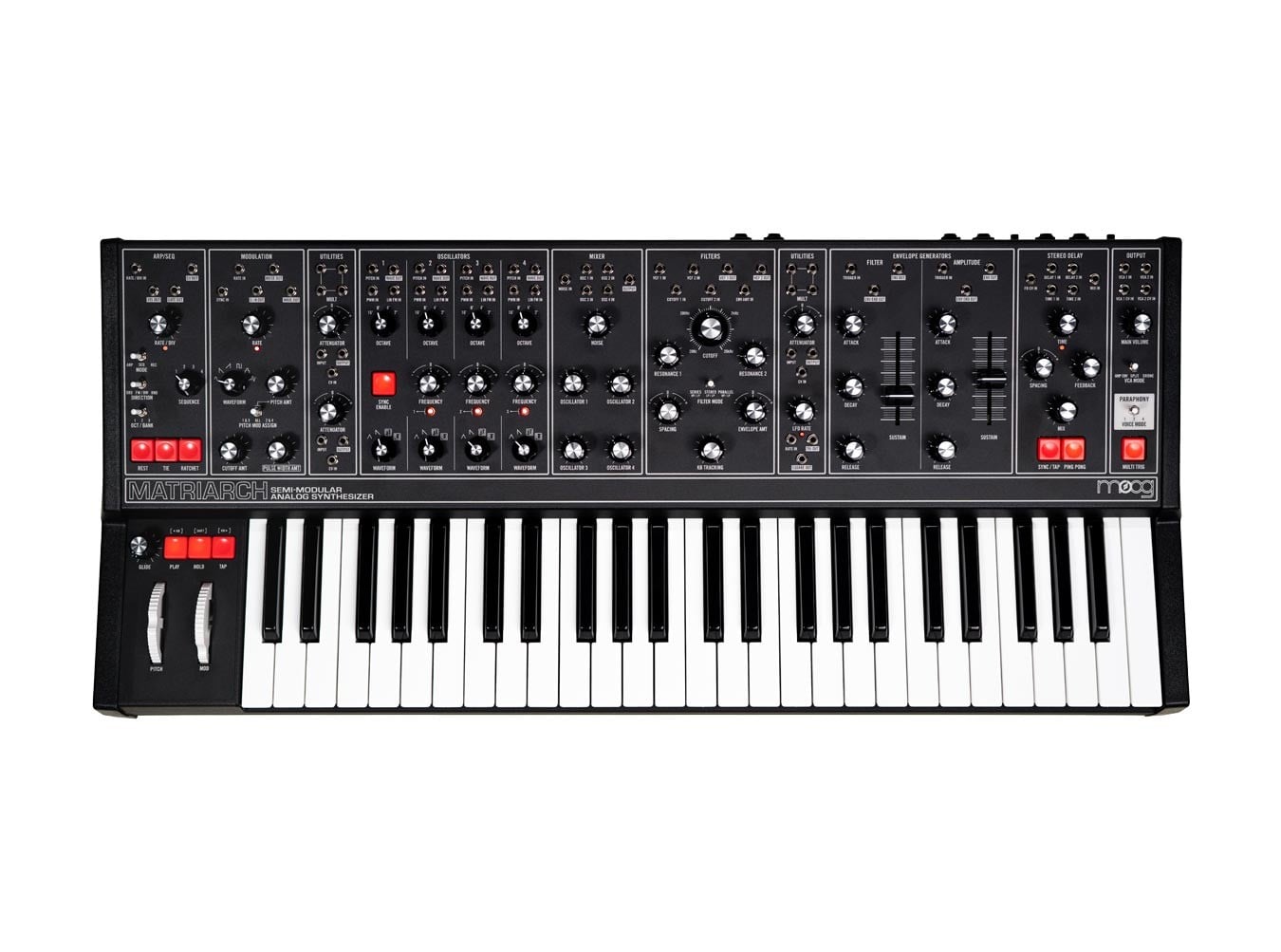 Moog Matriarch Dark Analog Keyboard Synthesizer
