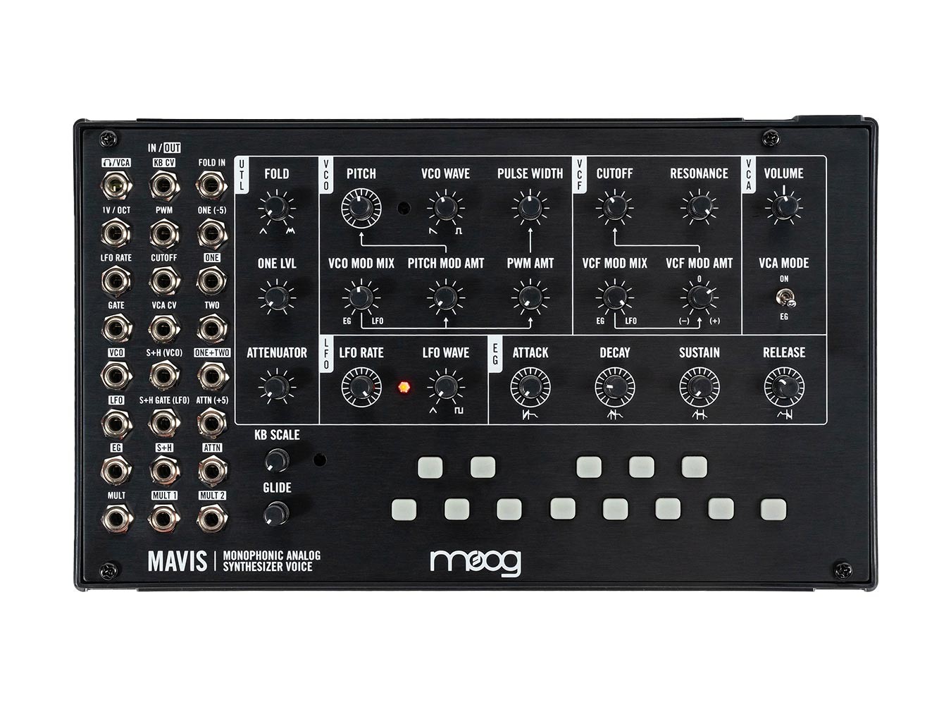 鍵盤楽器 Moog Mavis Moog MAVIS Semi-Modular Synthesizer Review