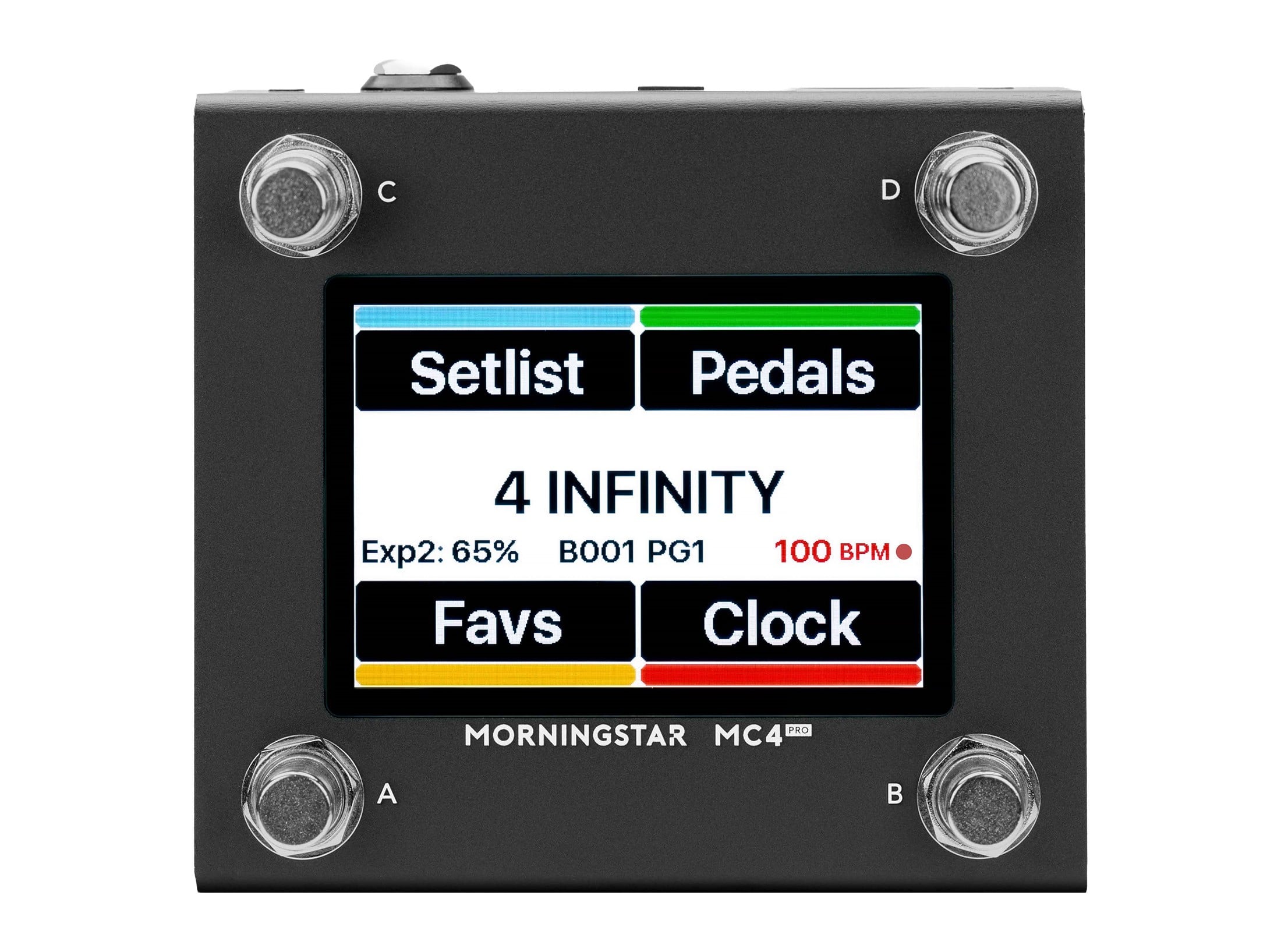 Morningstar MC4 Pro Pedalboard MIDI Controller