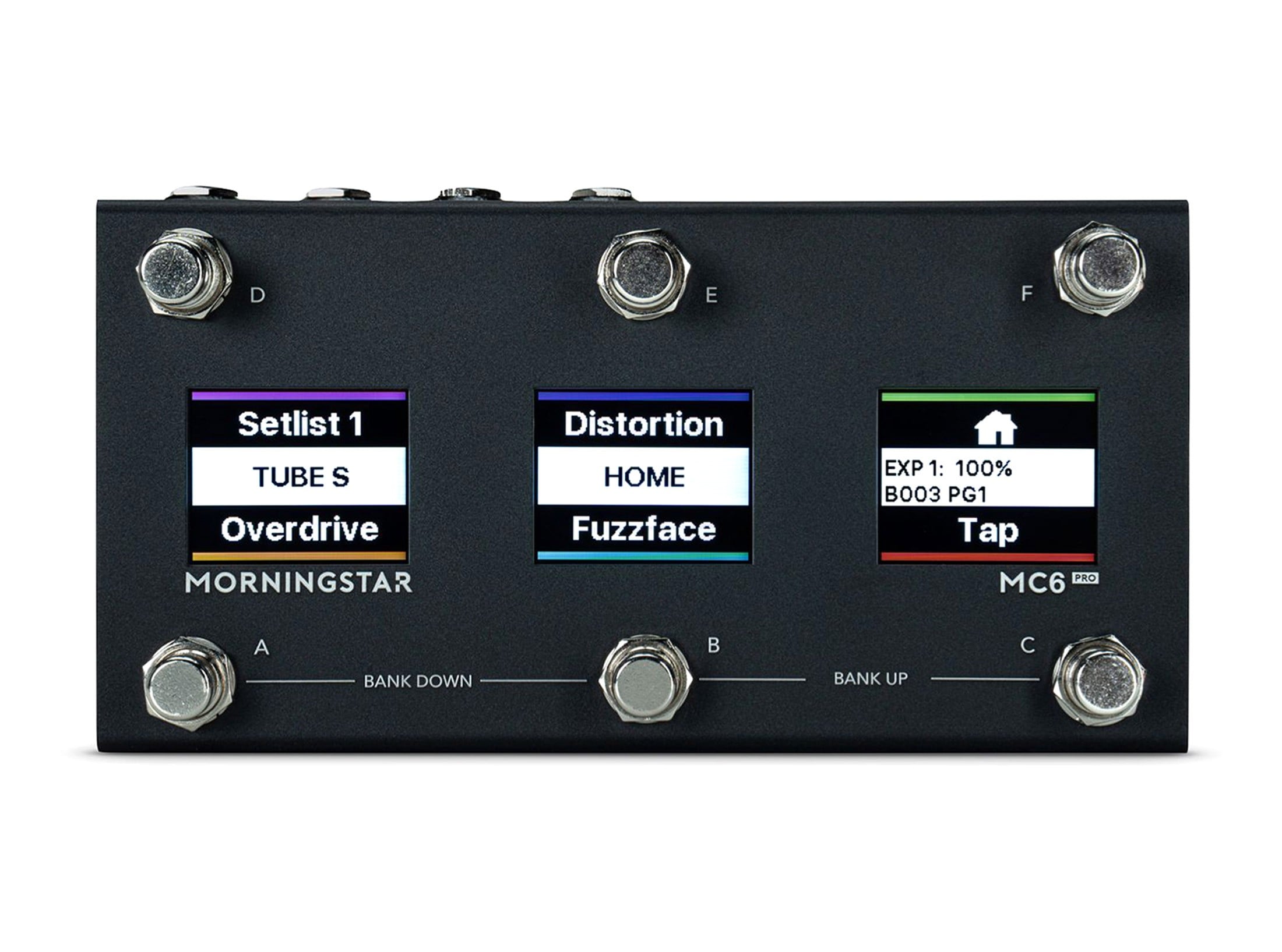 MORNINGSTAR MC6 MIDIコントローラー Morningstar MC6 PRO Pedalboard MIDI Controller