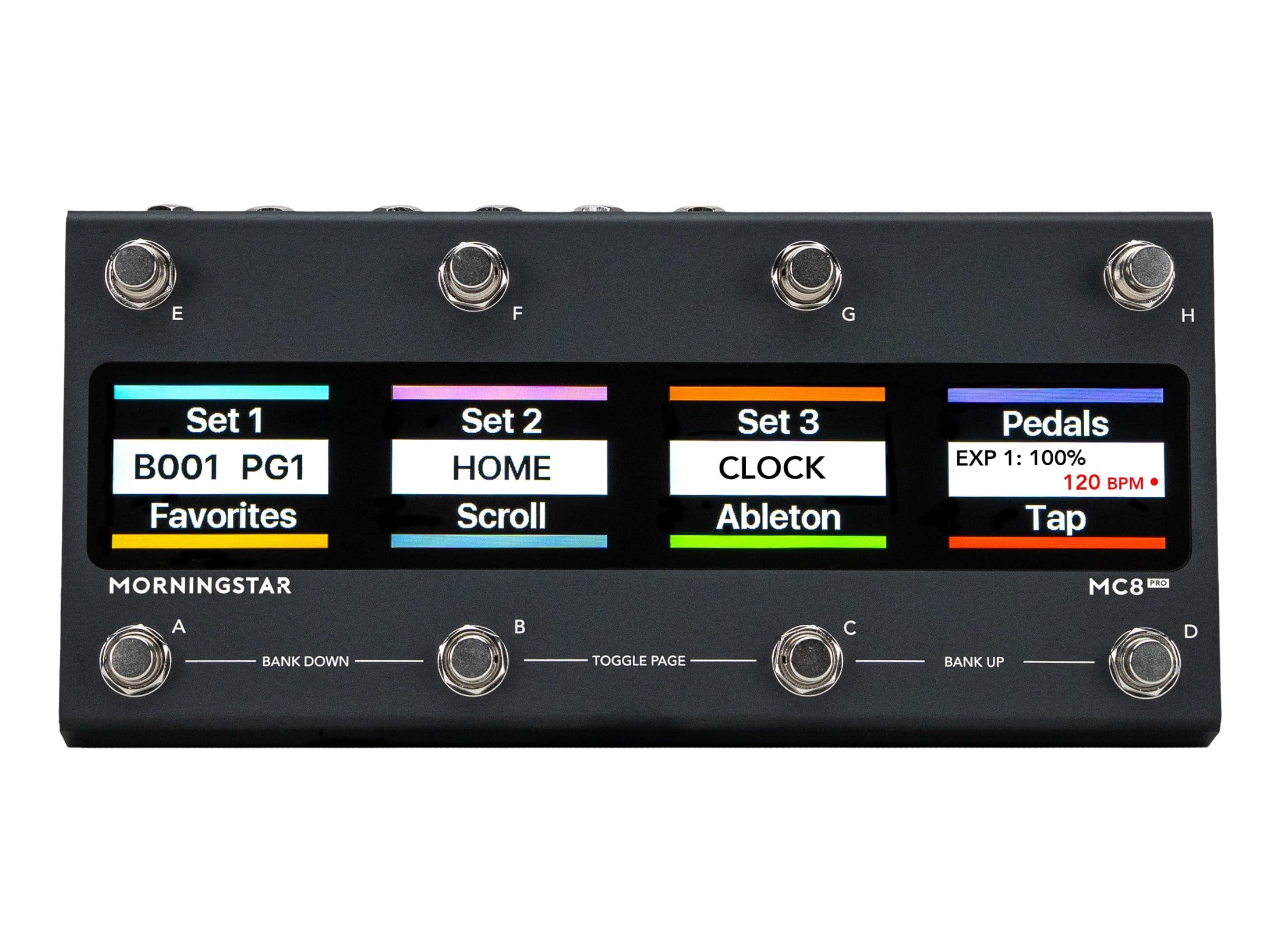 Morningstar MC8 Pro MIDI Foot Controller