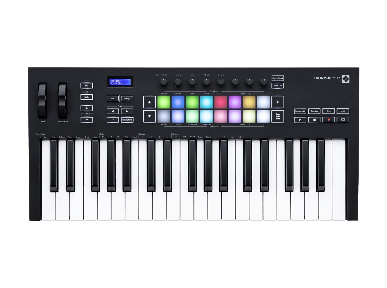 NOVATION LAUNCHKEY37 MIDIキーボード Novation Launchkey 37 Mk3 MIDI Controller