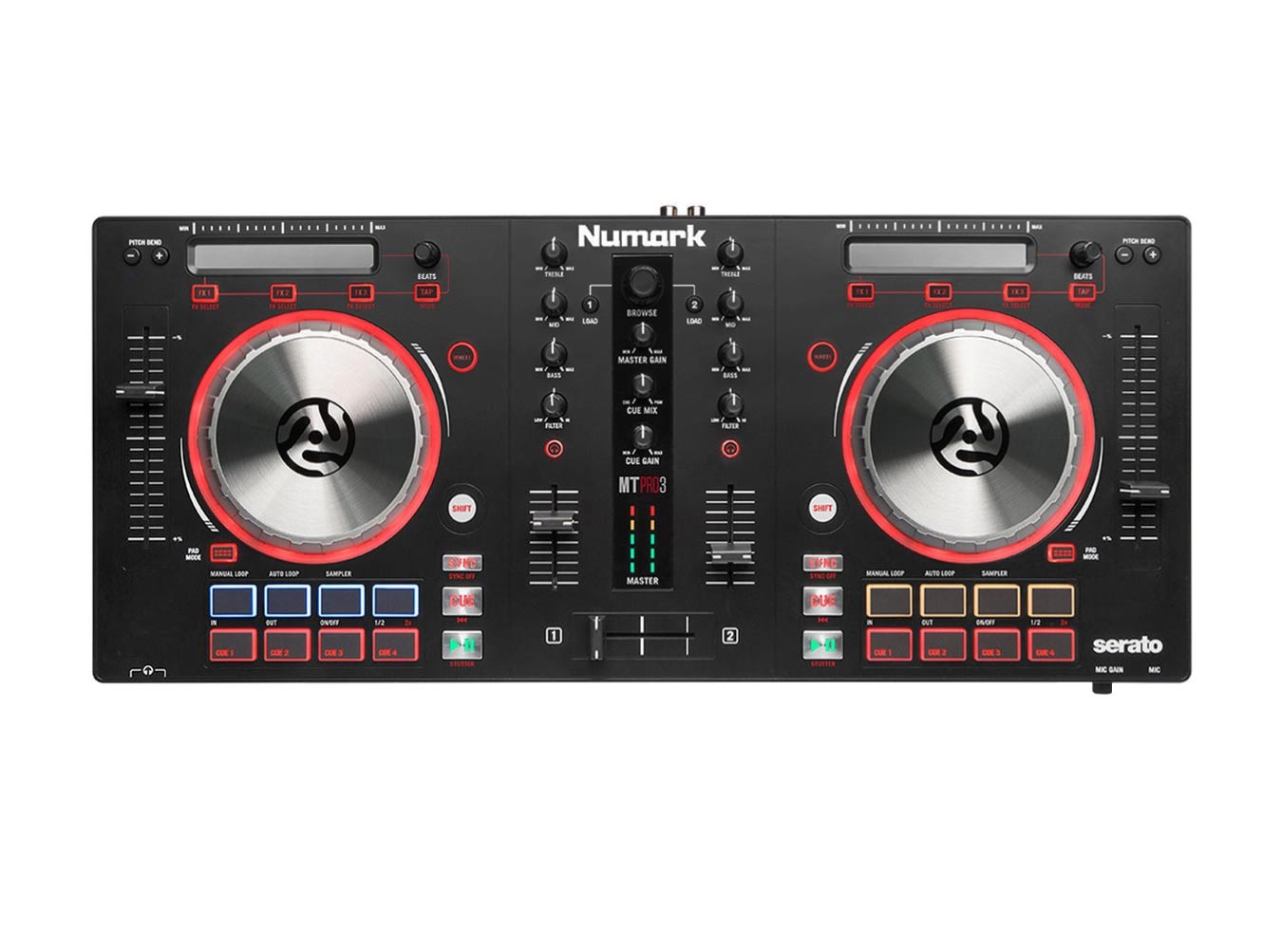 【美品】Numark MIXTRACK PRO 3 DJコントローラー Numark Mixtrack Pro 3 DJ Controller