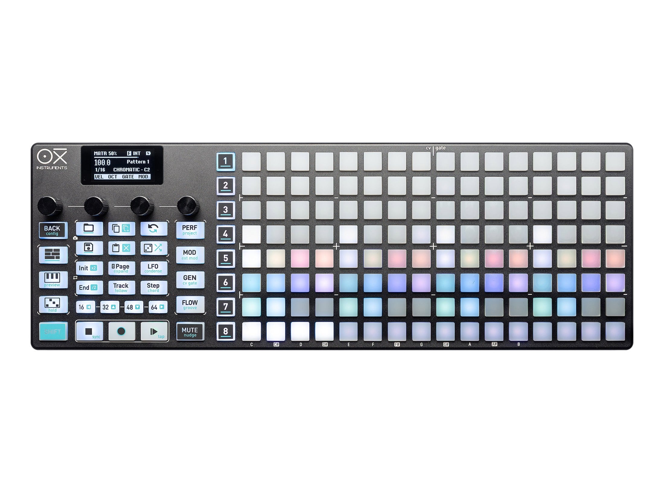 OXI One MK2 MIDI / CV Sequencer (Nostalgia)