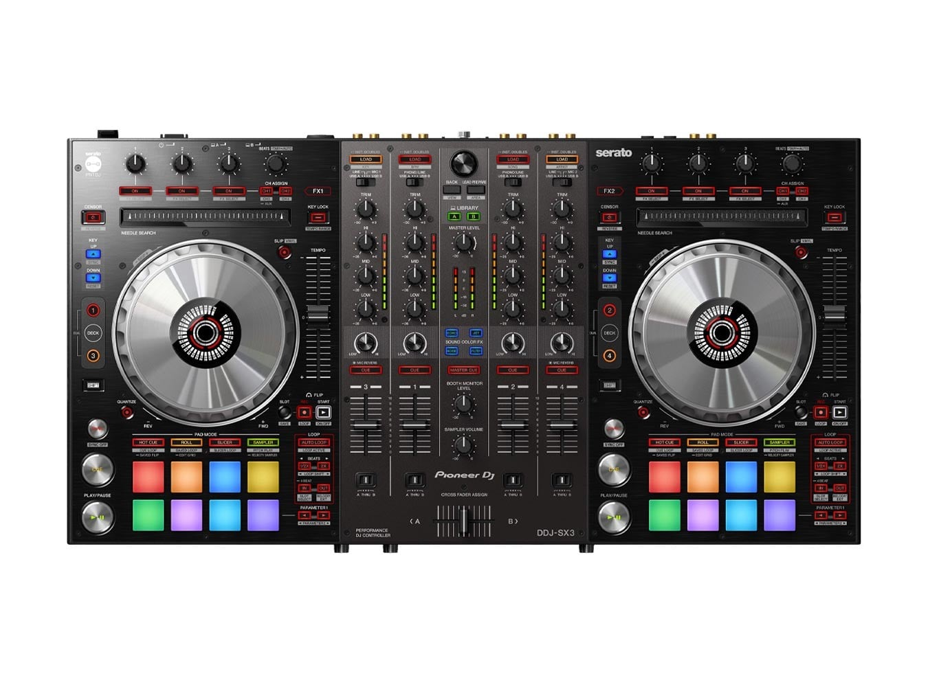 Pioneer DJ コントローラー DDJ-SX3 Pioneer DDJ-SX3 DJ Controller + Mixer