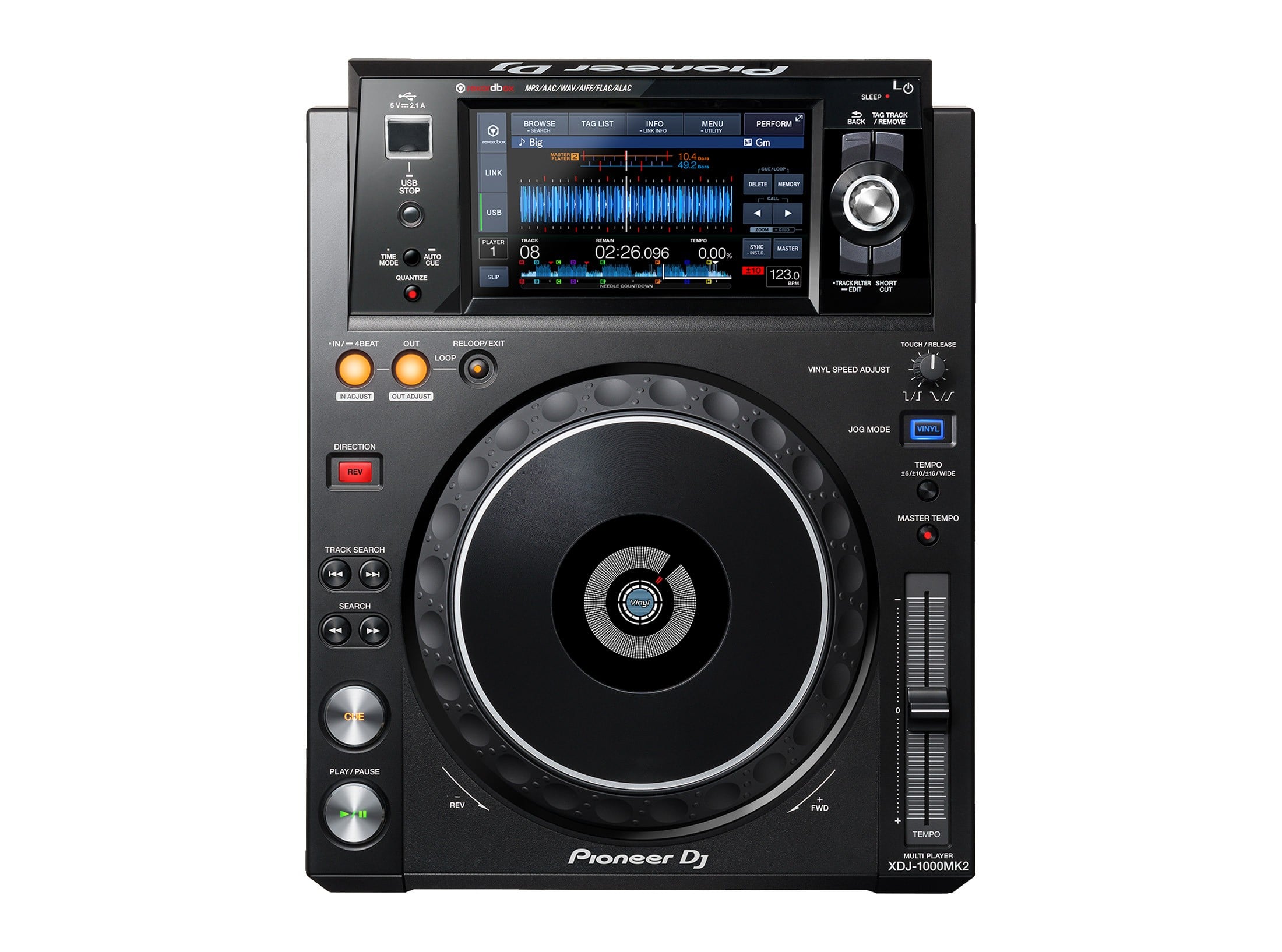 Pioneer XDJ-1000MK2 Digital DJ Deck