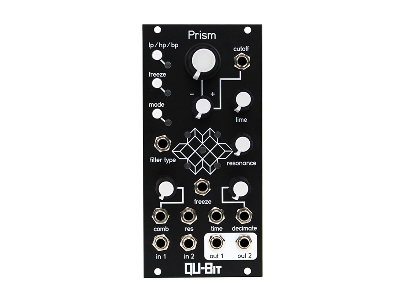 QU-BIT Prism モジュラー シンセサイザー ユーロラック エフェクター Qu-Bit Electronix Prism Multidimensional DSP