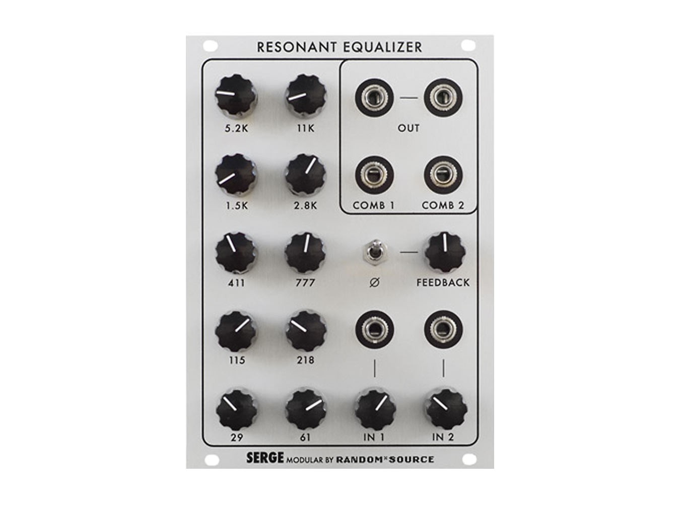 鍵盤楽器 Random Source RESEQ Vintage Styroflex Random Source Serge Resonant EQ (RESEQ)