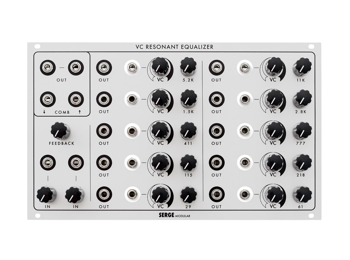 Random Source Serge VC Resonant Equalizer