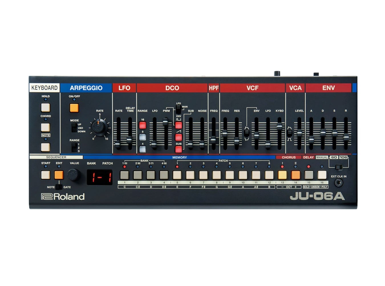 Roland JU-06A Boutique Virtual Analog Synthesizer
